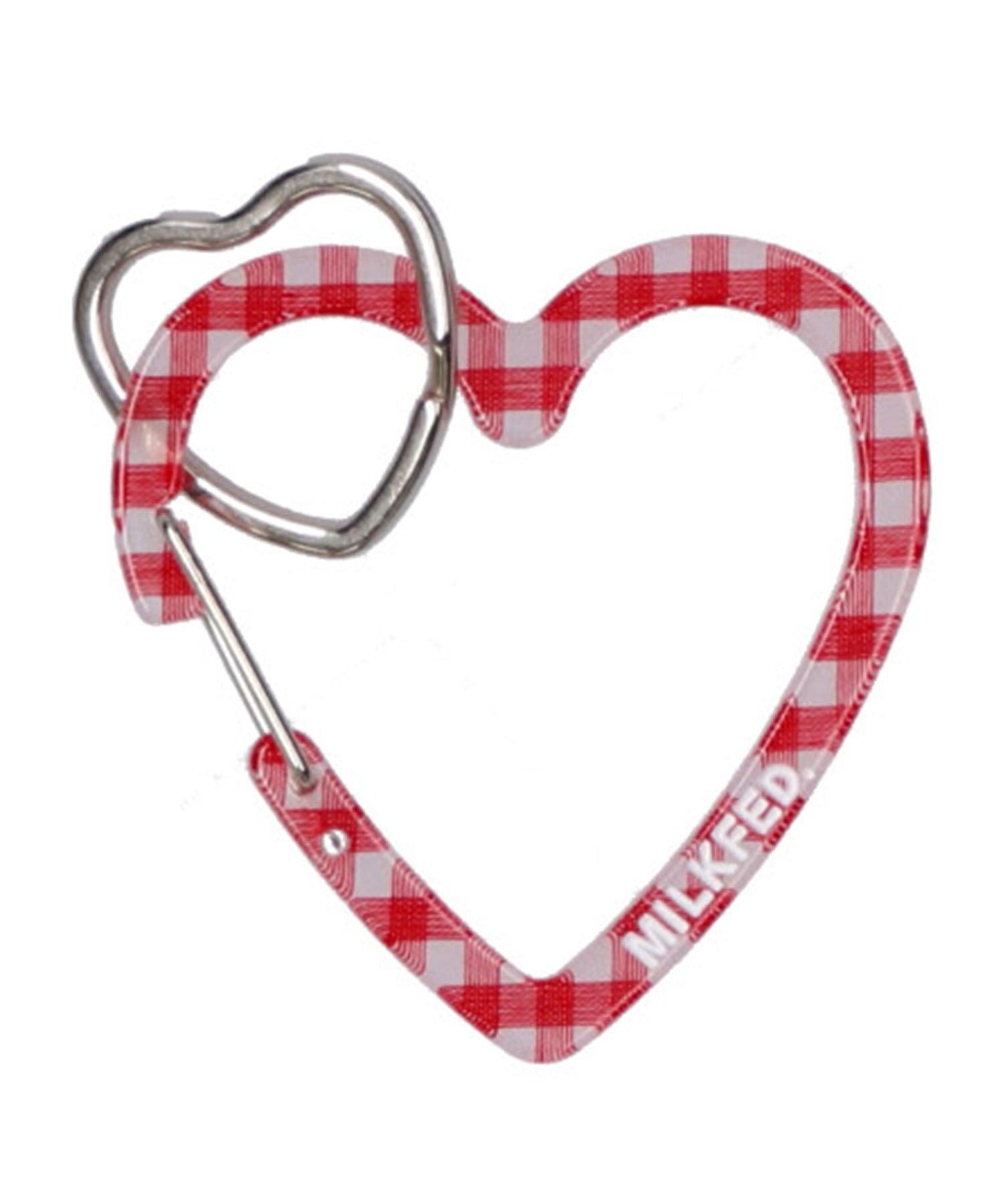 NEO HEART CARABINER GINGHAM MILKFED.