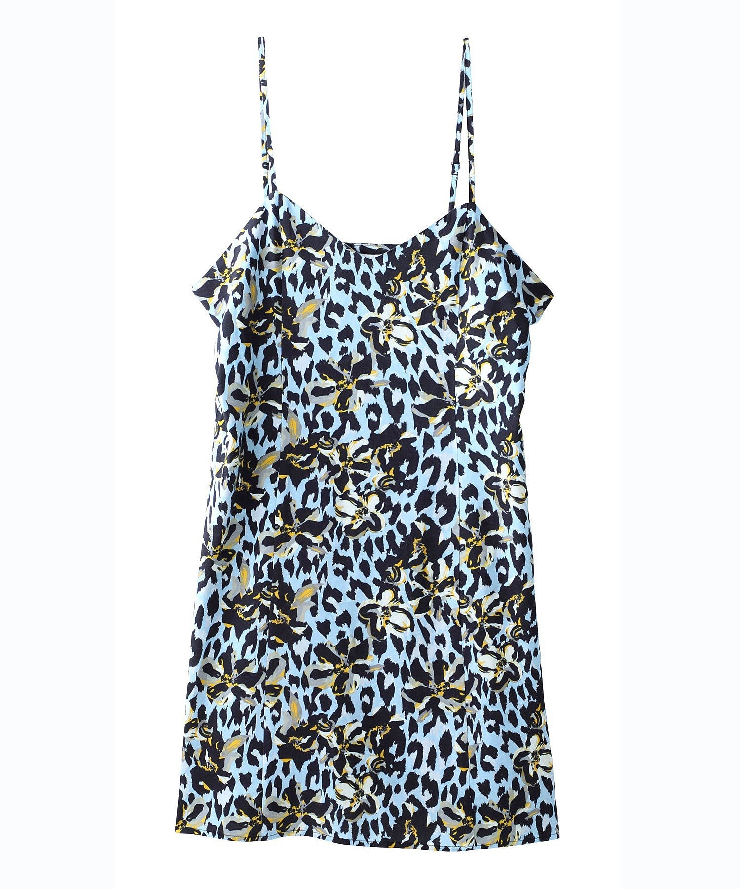 FLORAL LEOPARD ALOHA CAMISOLE DRESS X-girl