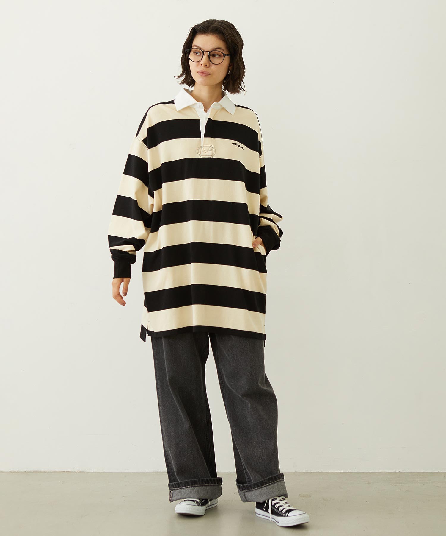 STRIPED RUGBY SHIRT
