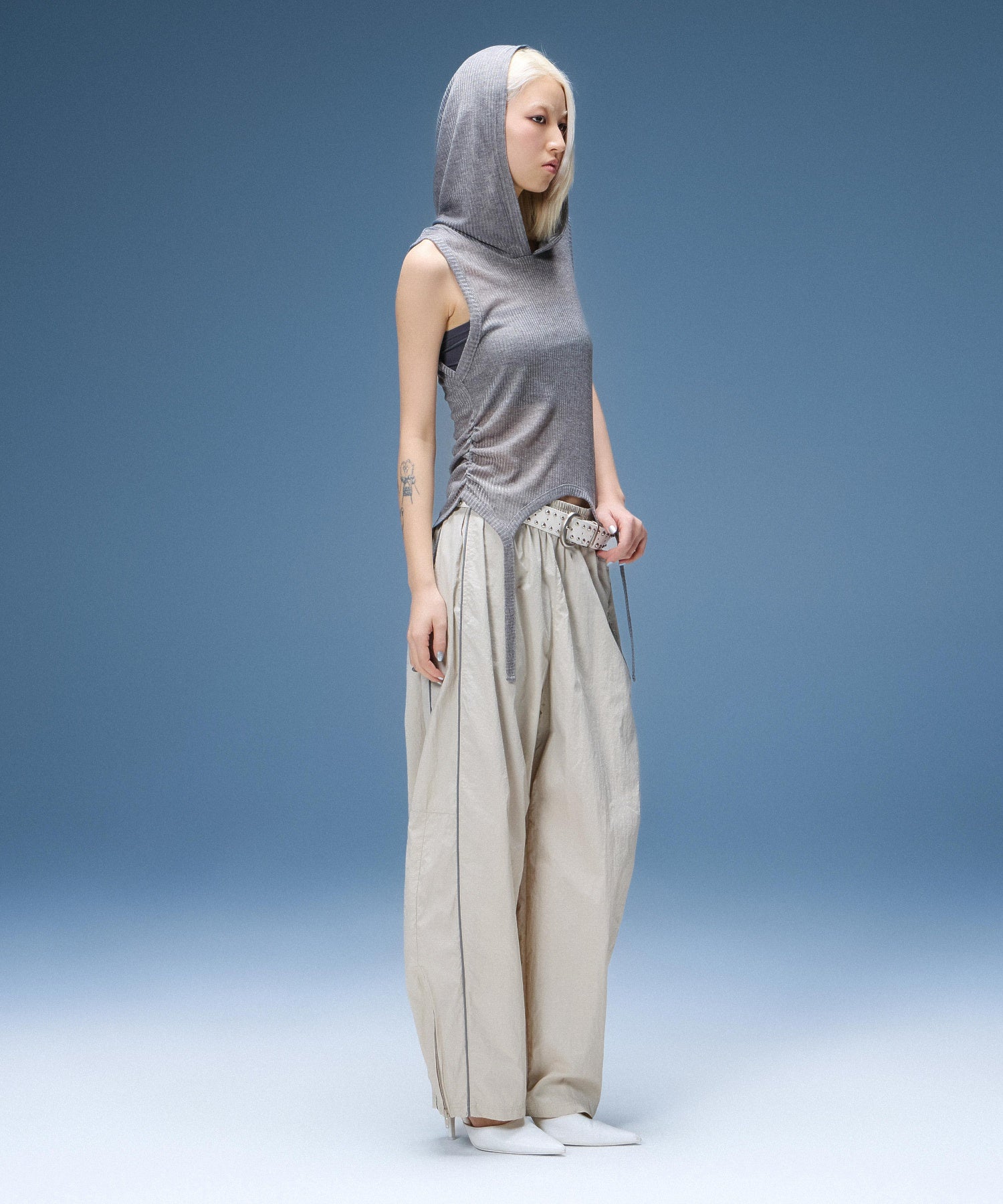 BANANA SHAPE TRACK PANTS