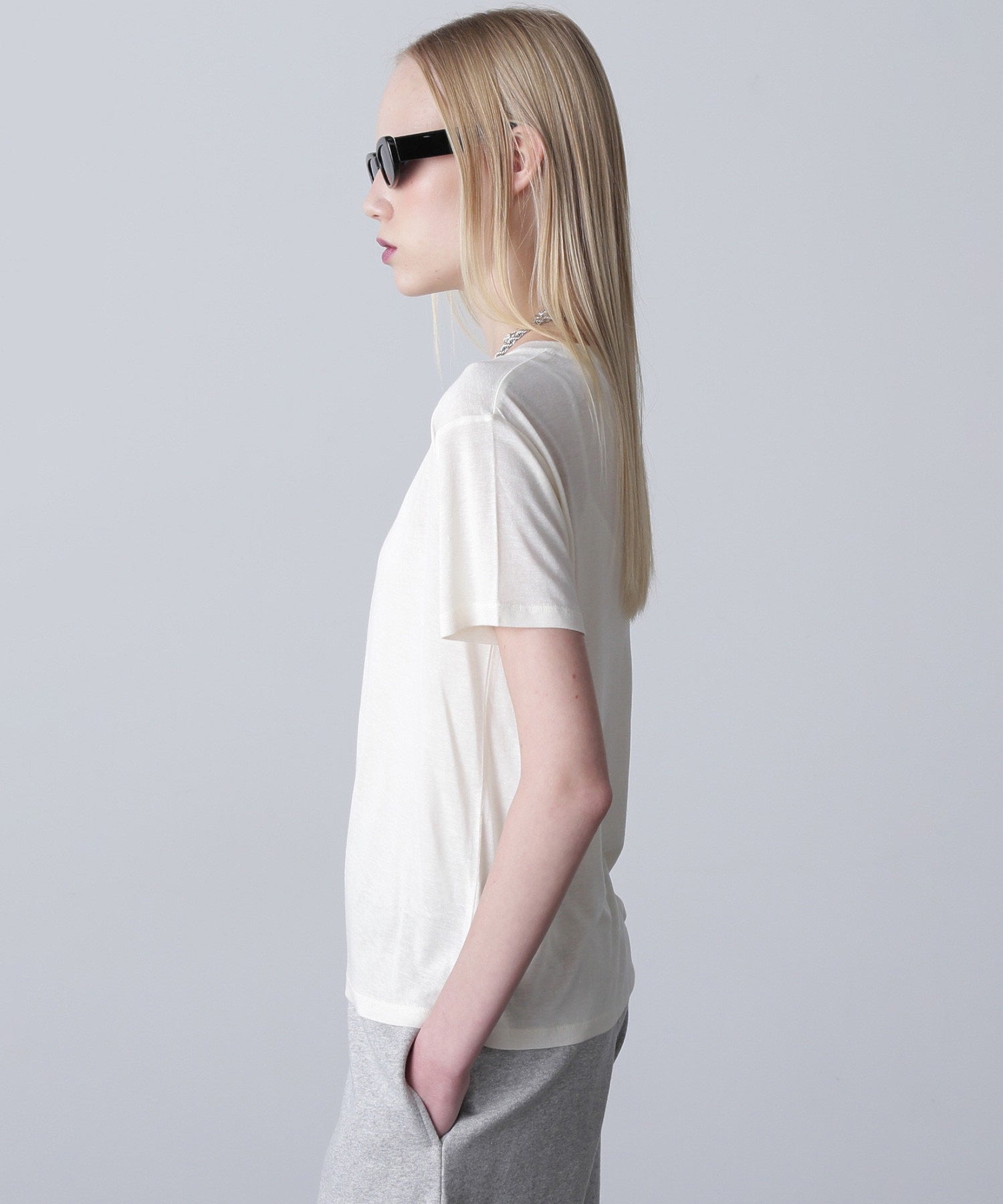 スラブ天竺Ｔシャツ