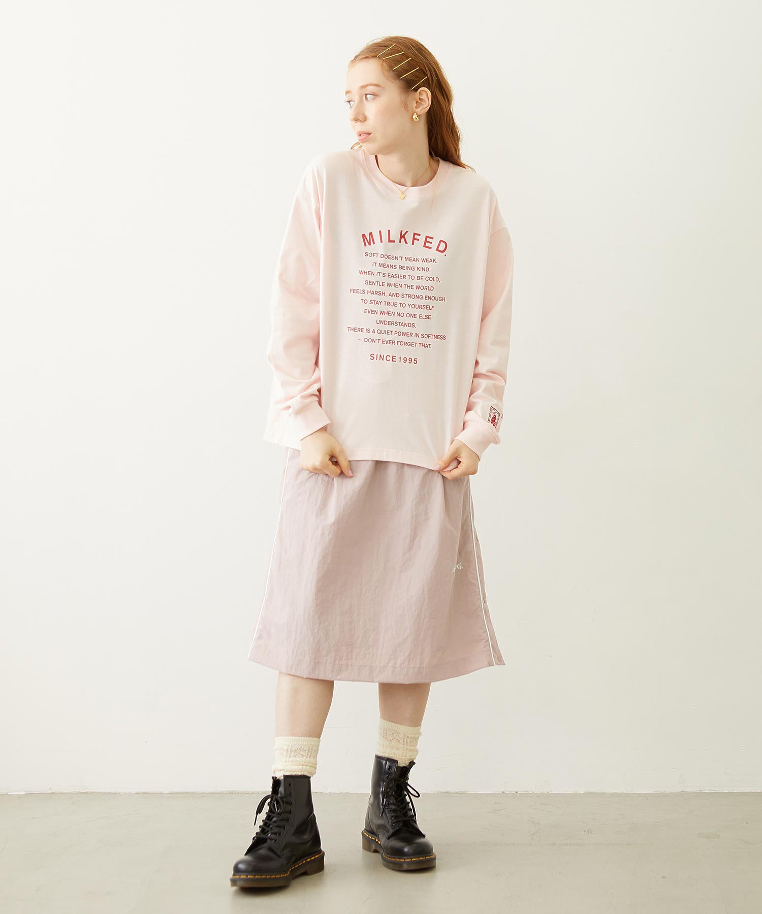 LETTER GRAPHIC L/S TEE
