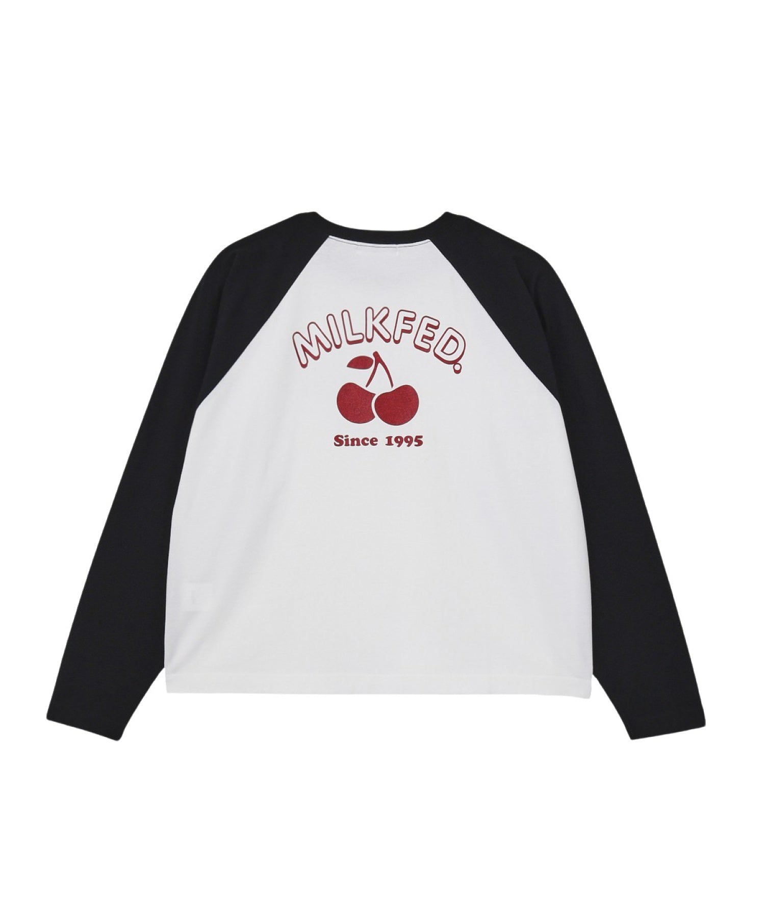 ROUND LOGO GLITTER CHERRY B/B TEE