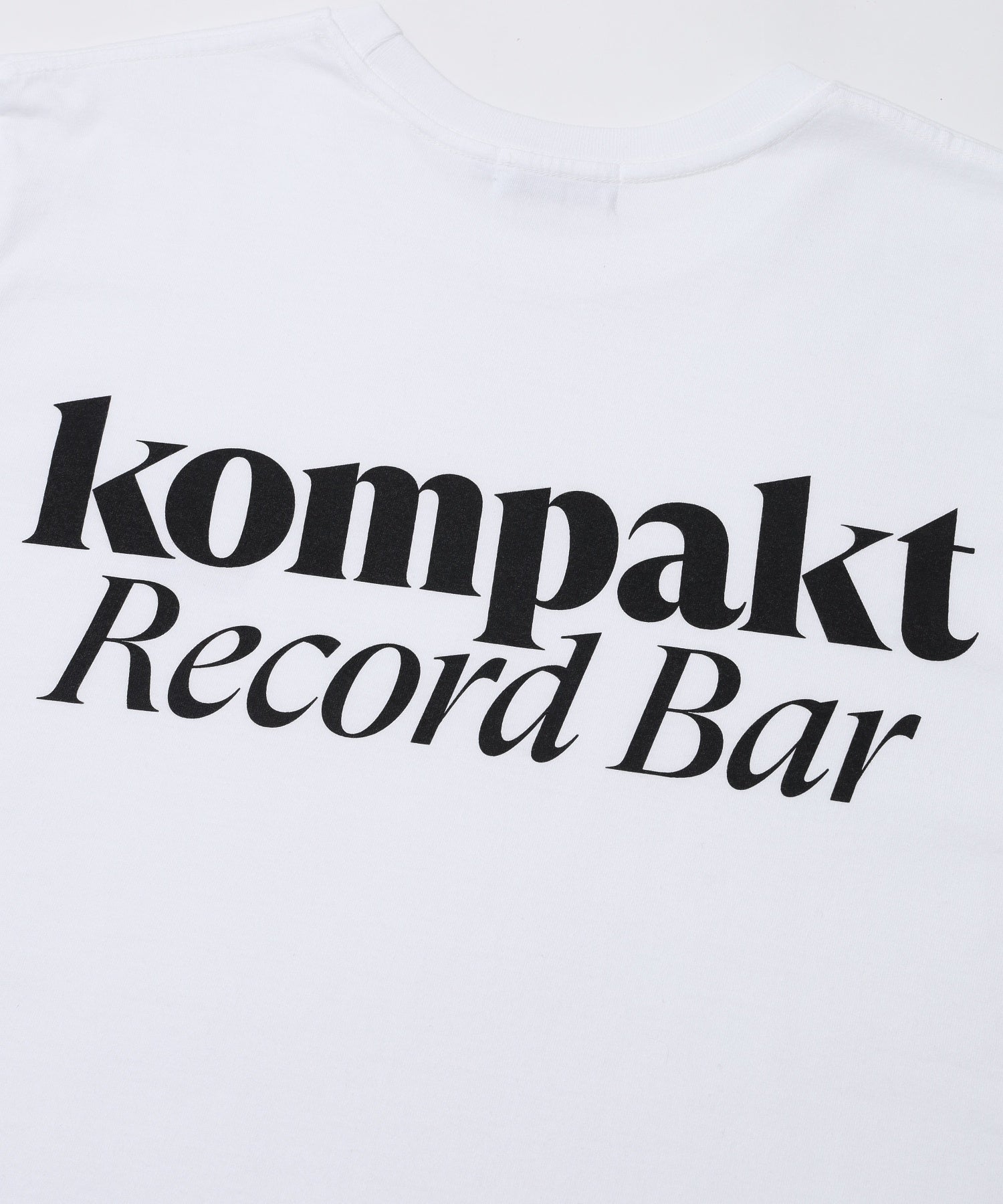 KOMPAKT RECORD BAR/コンパクト レコード バー/SMALL BASIC LOGO T-SHIRT KRB4455