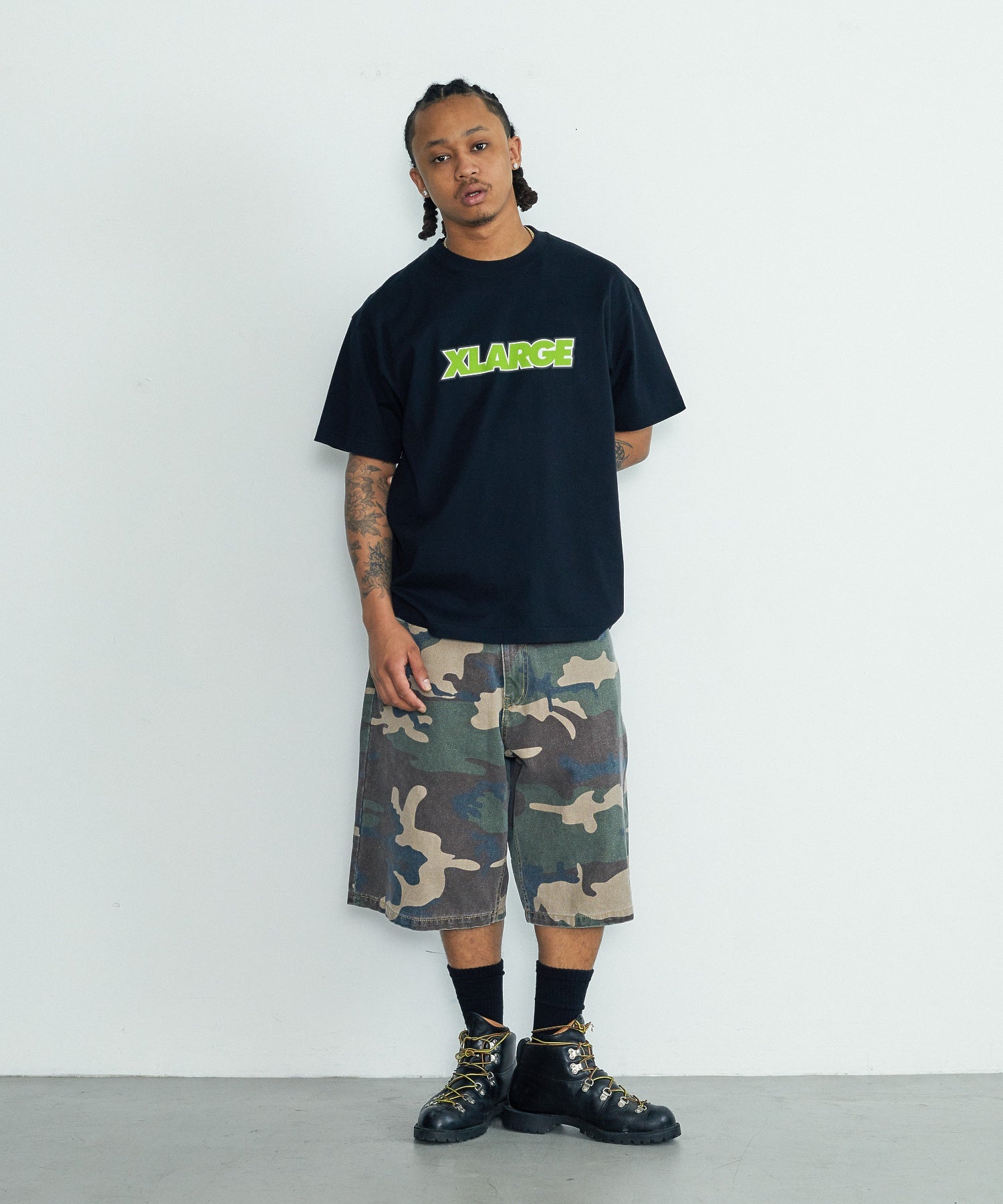 WASHED SHORT PANTS