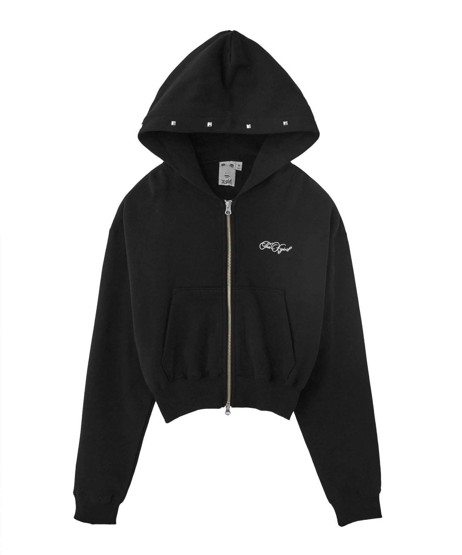 ONE POINT PENCIL SCRIPT LOGO ZIP UP SWEAT HOODIE