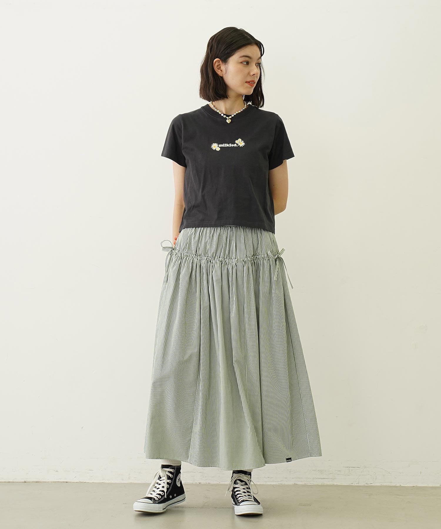 DAISY AND LOGO COMPACT S/S TEE