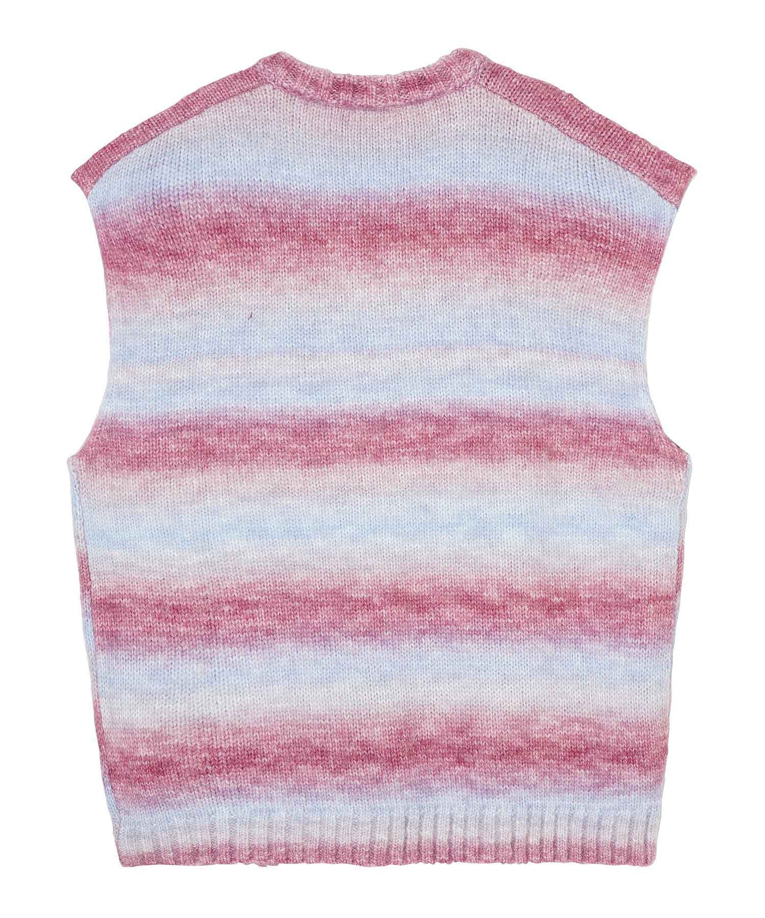 GRADATION KNIT VEST X-girl