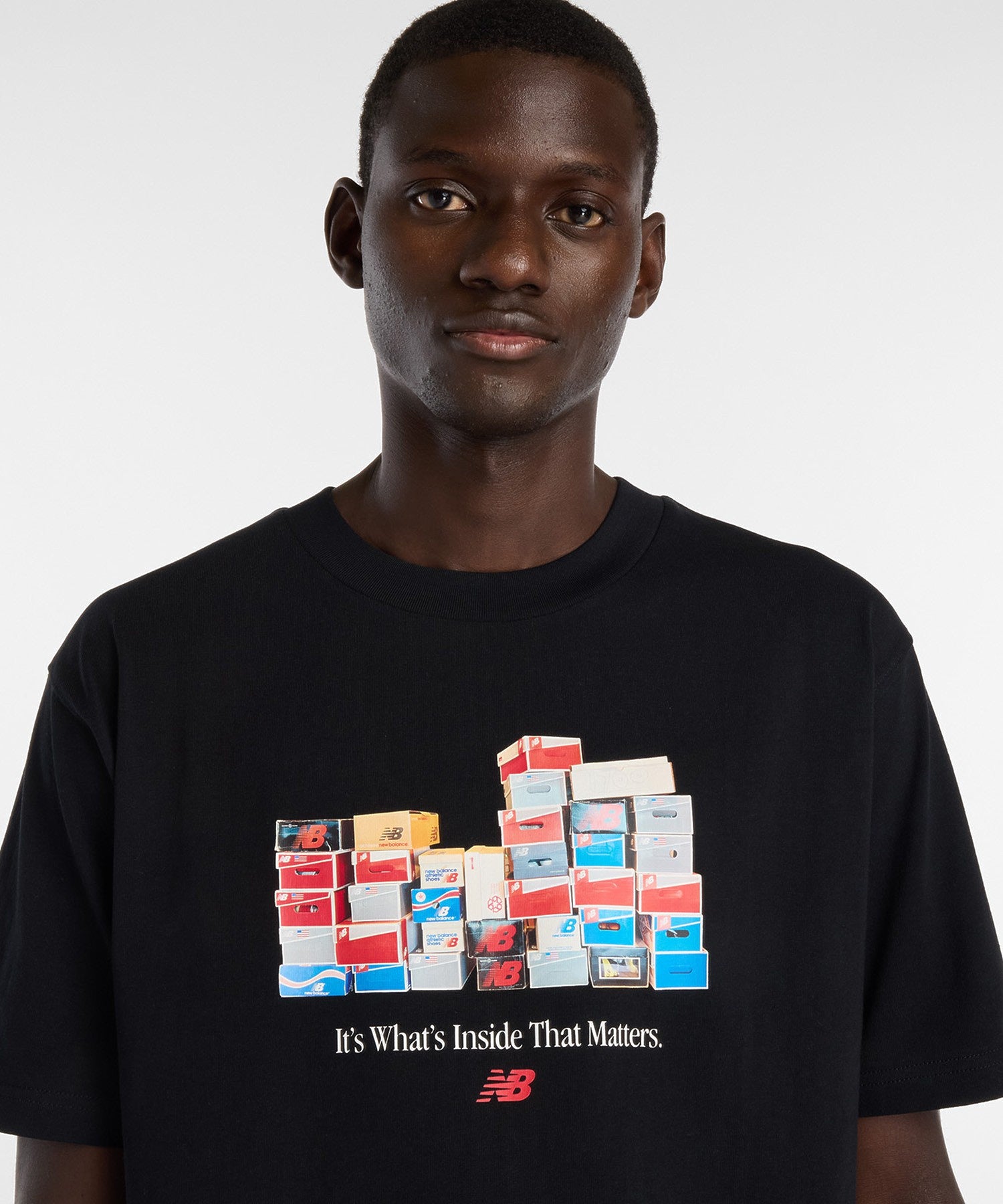 NEW BALANCE/ニューバランス/box t-shirt MT61H0DX