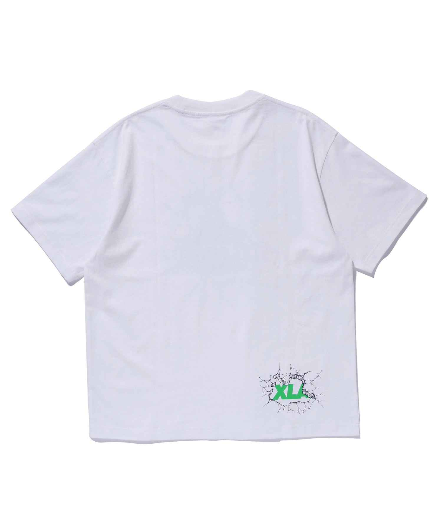 XLARGE×LIXTICK CRACK WALL OG S/S TEE