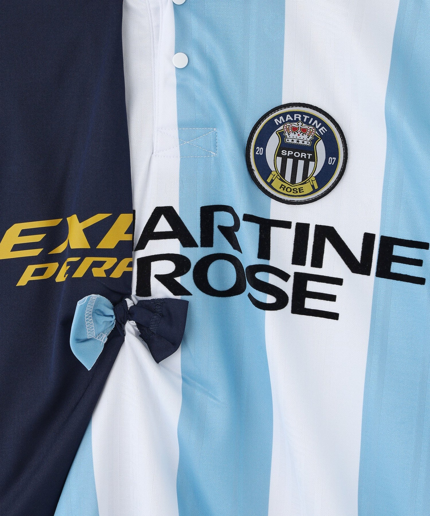 MARTINE ROSE/マーティン ローズ/WMNS COLLAGE FOOTBALL TOP 189JT14531