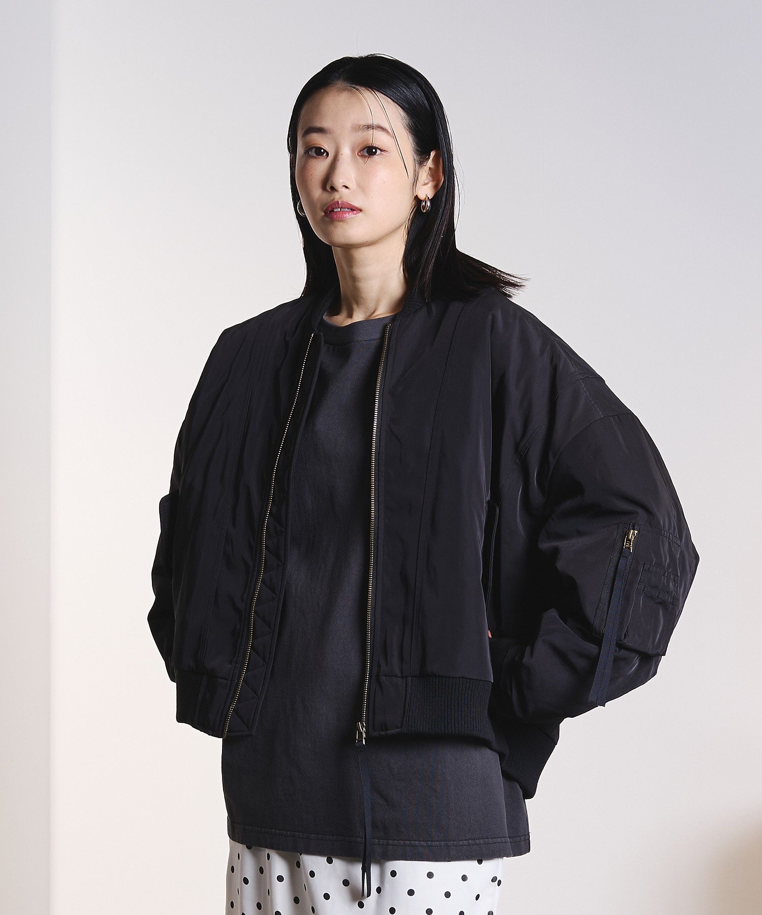 model:169cm 着用サイズ:ONE SIZE