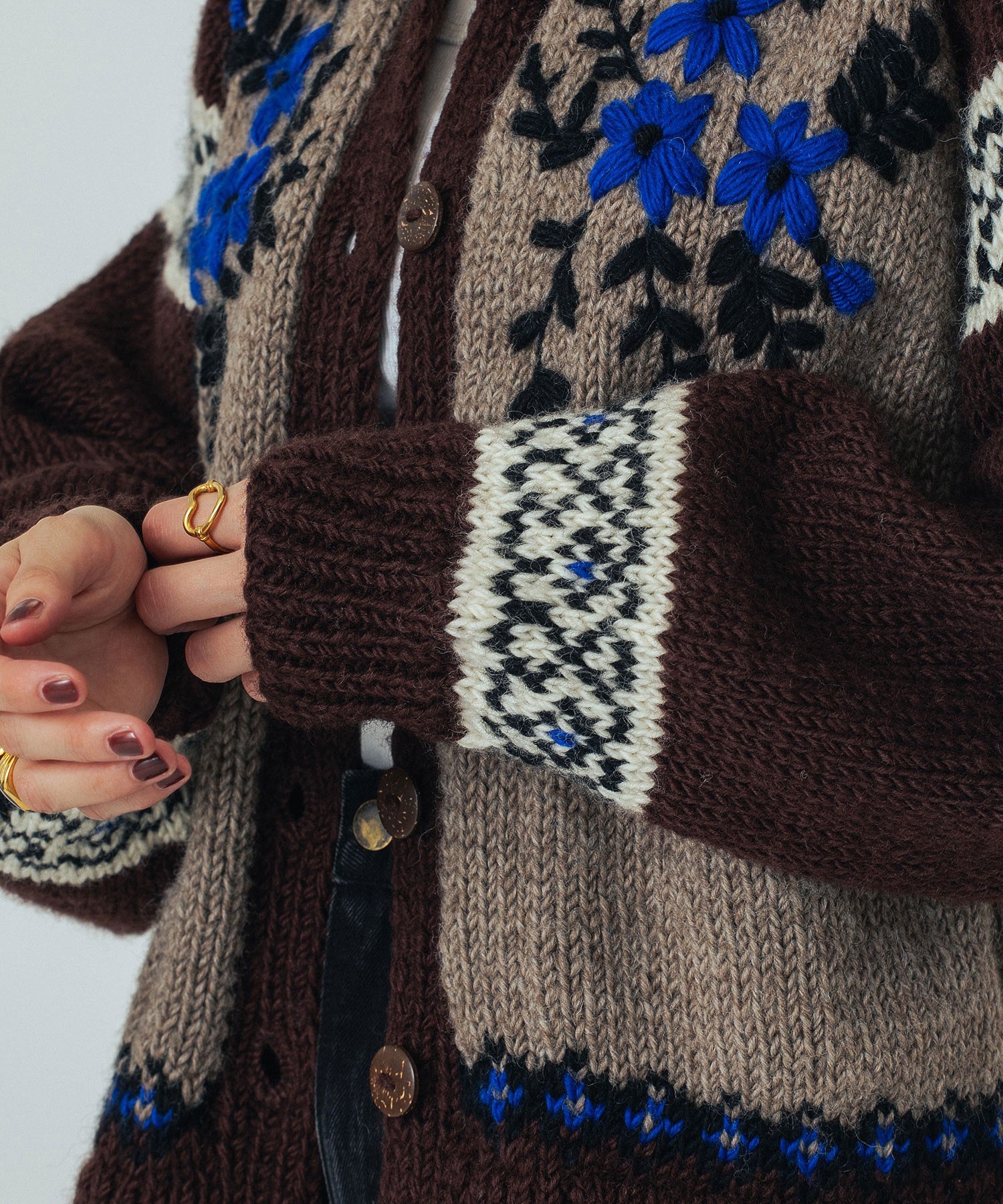 CREOLME/NEPAL KNIT CARDIGAN