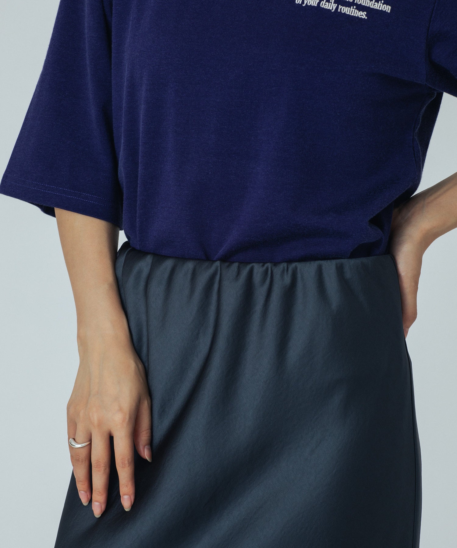CREOLME/EMBROIDERY H/S TEE