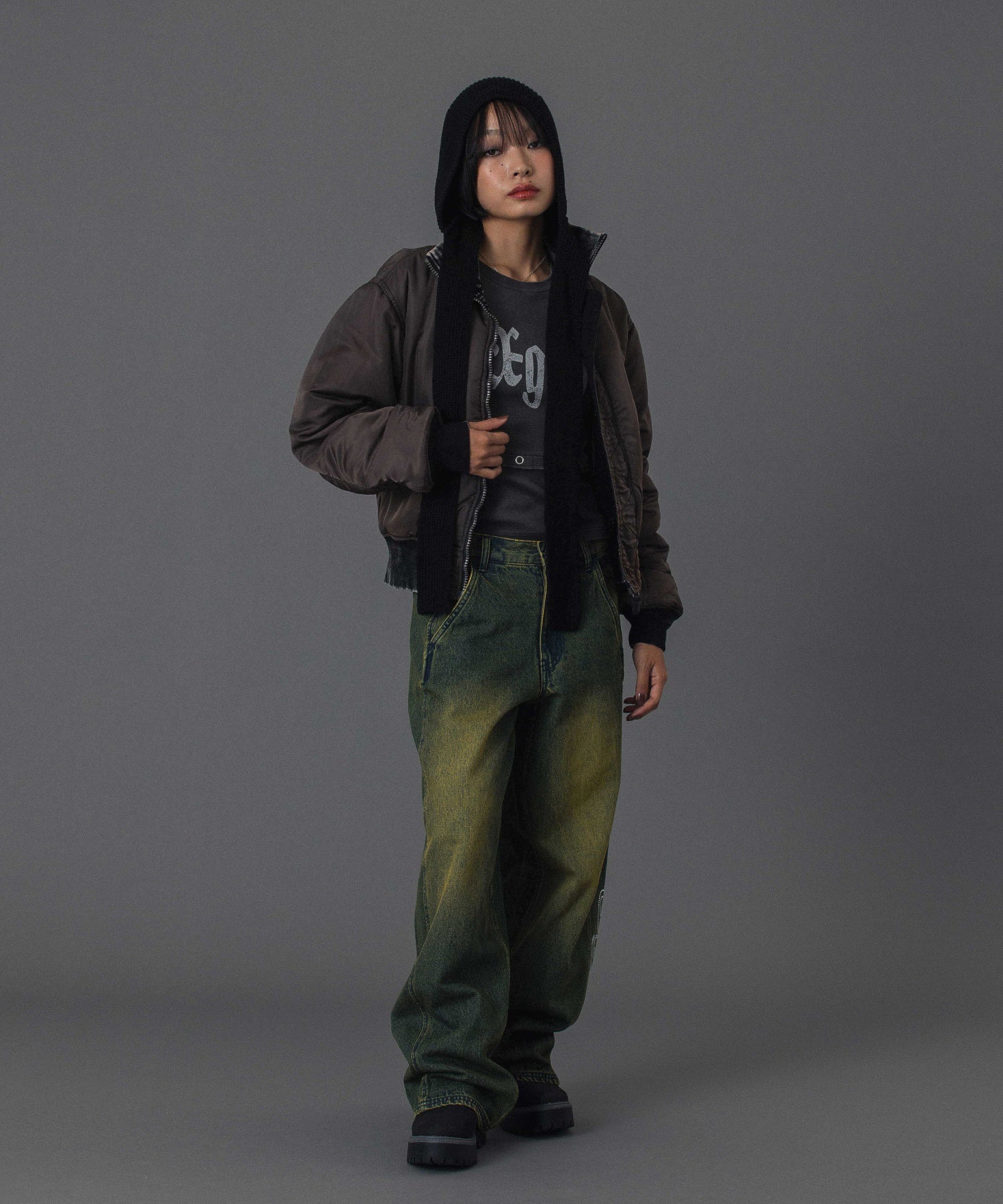 FADED REVERSIBLE MA-1 JACKET