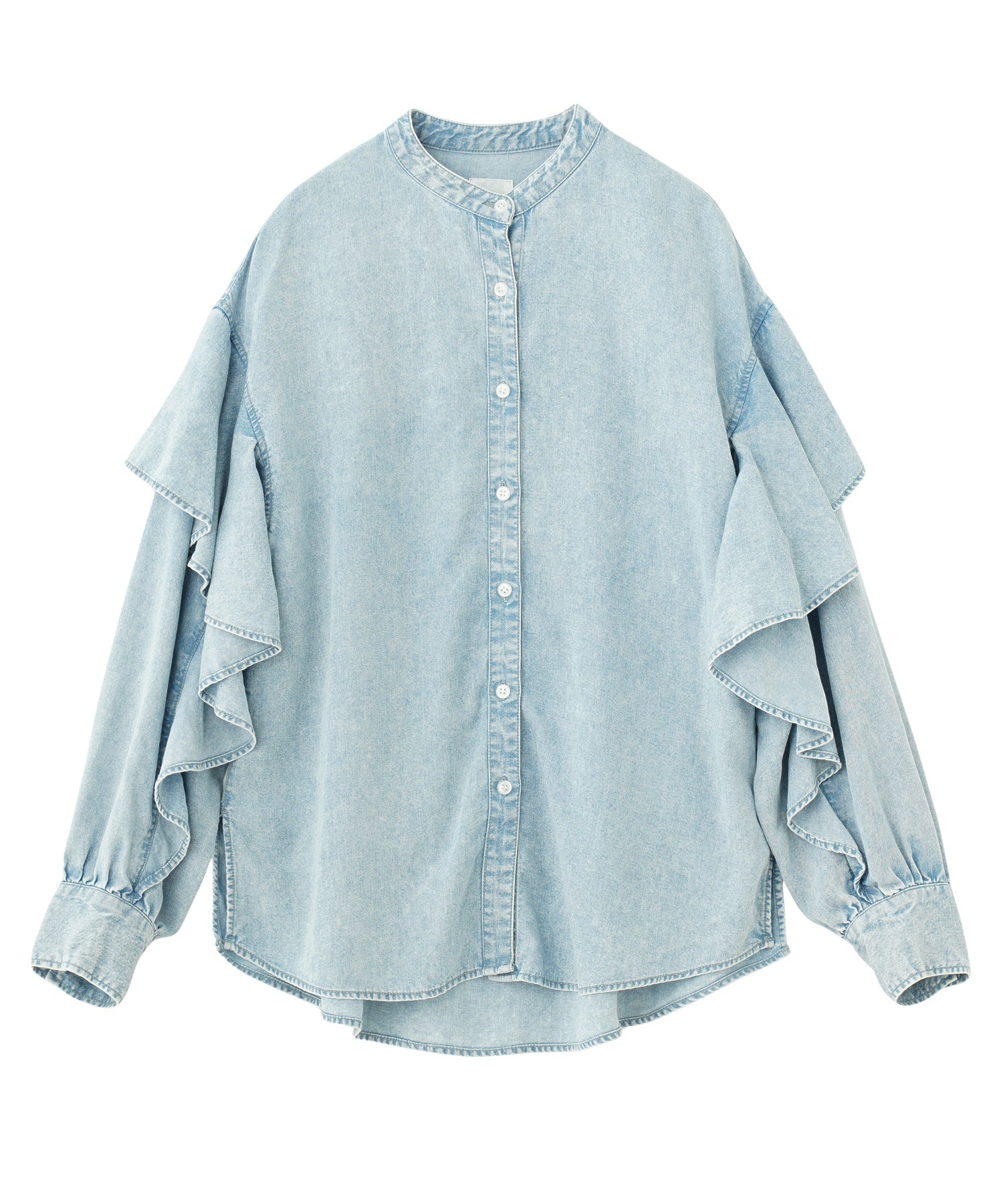 LIGHT OZ DENIM BLOUSE