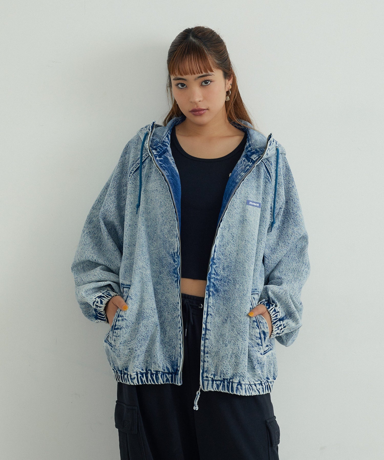 MODEL身長：165cm / 着用サイズ：Lサイズ