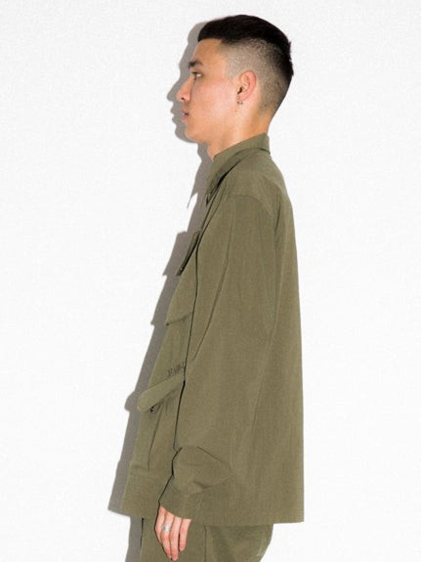 ZIPPED MIL JACKET XLARGE