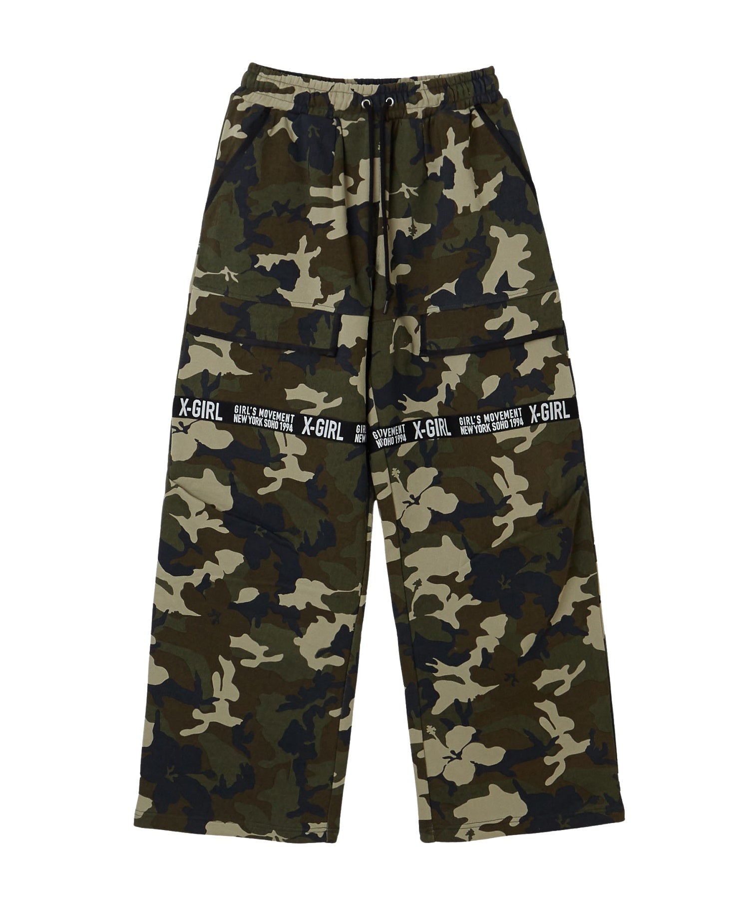 X-girl LOGO TAPE SWEATPANTS