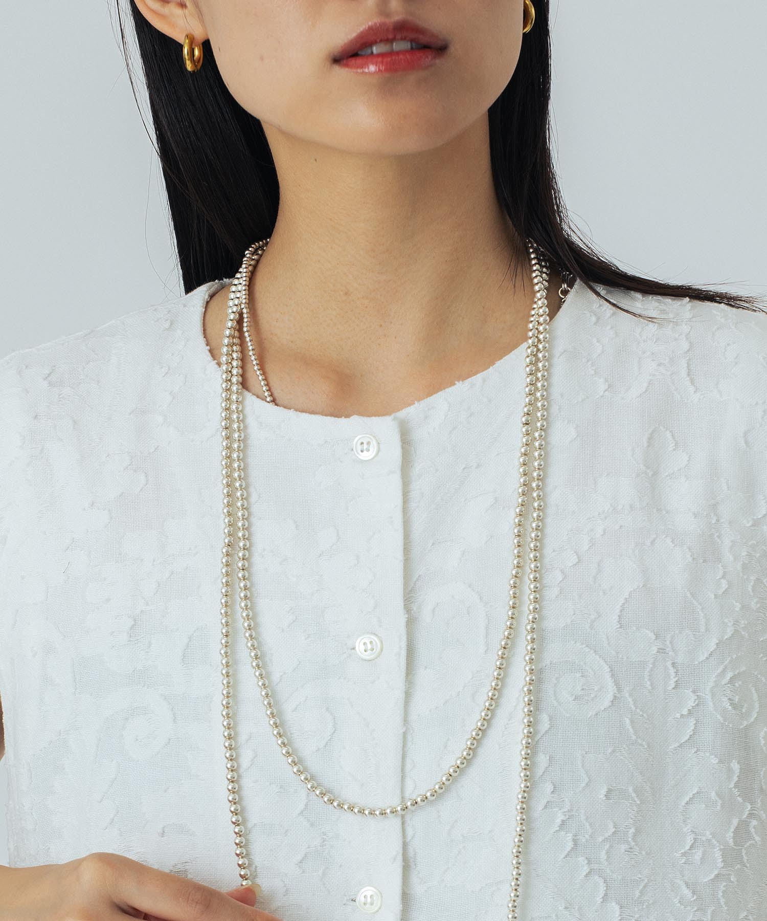 SLEEVELESS JACQUARD COMBINAISON