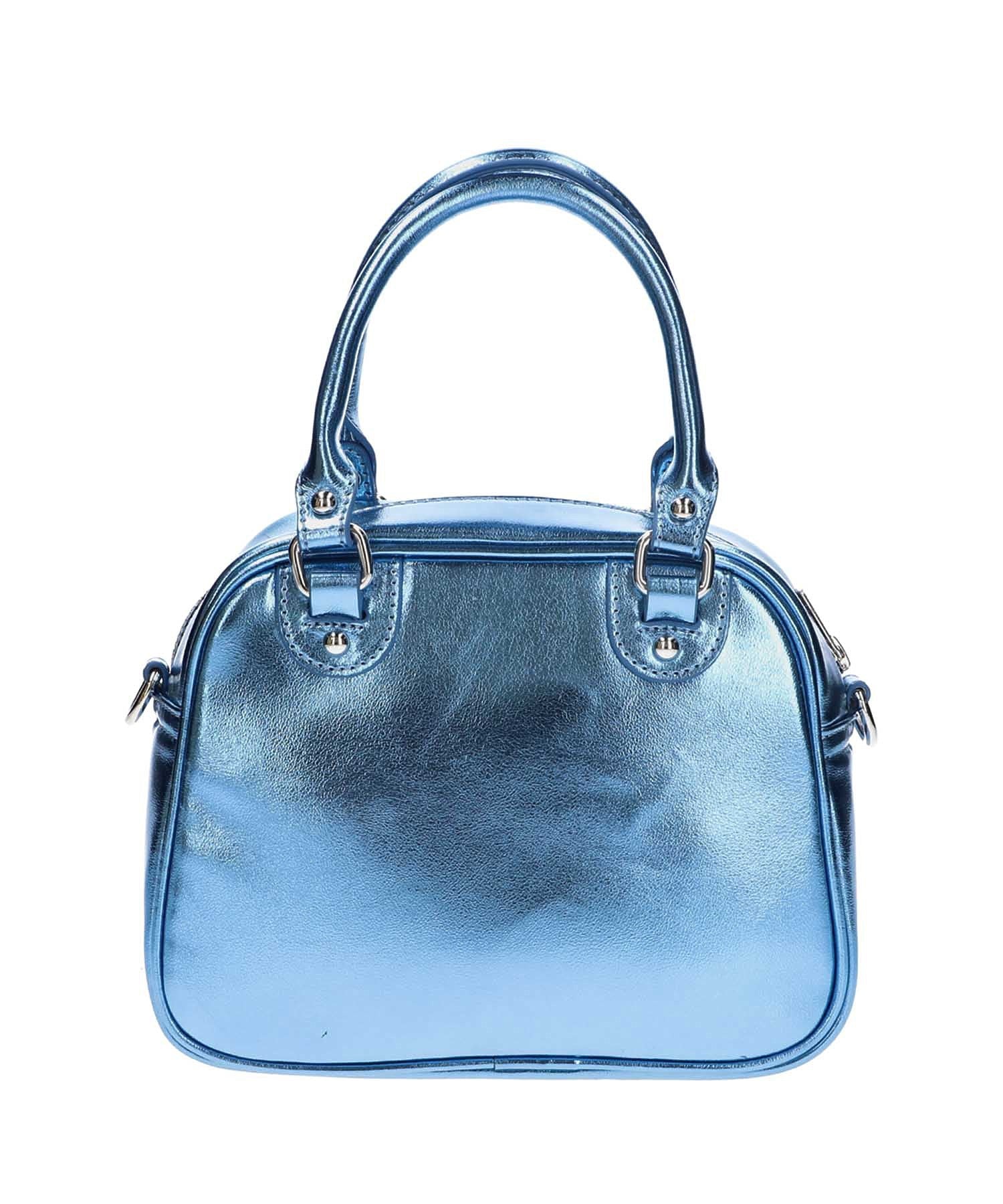 METALLIC FAUX LEATHER 2WAY MINI BAG X-girl