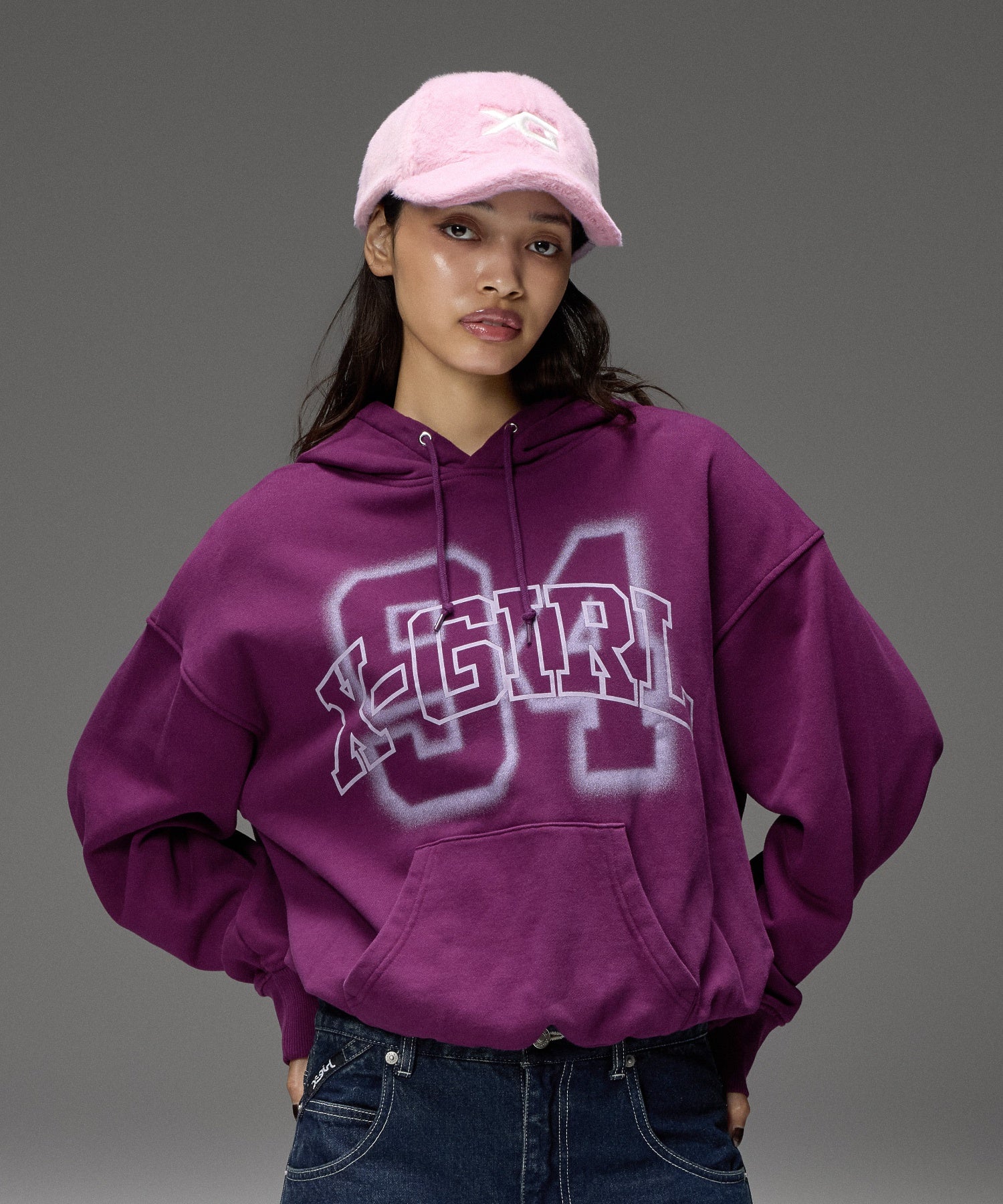 EMBROIDERED XG LOGO FUZZY CAP