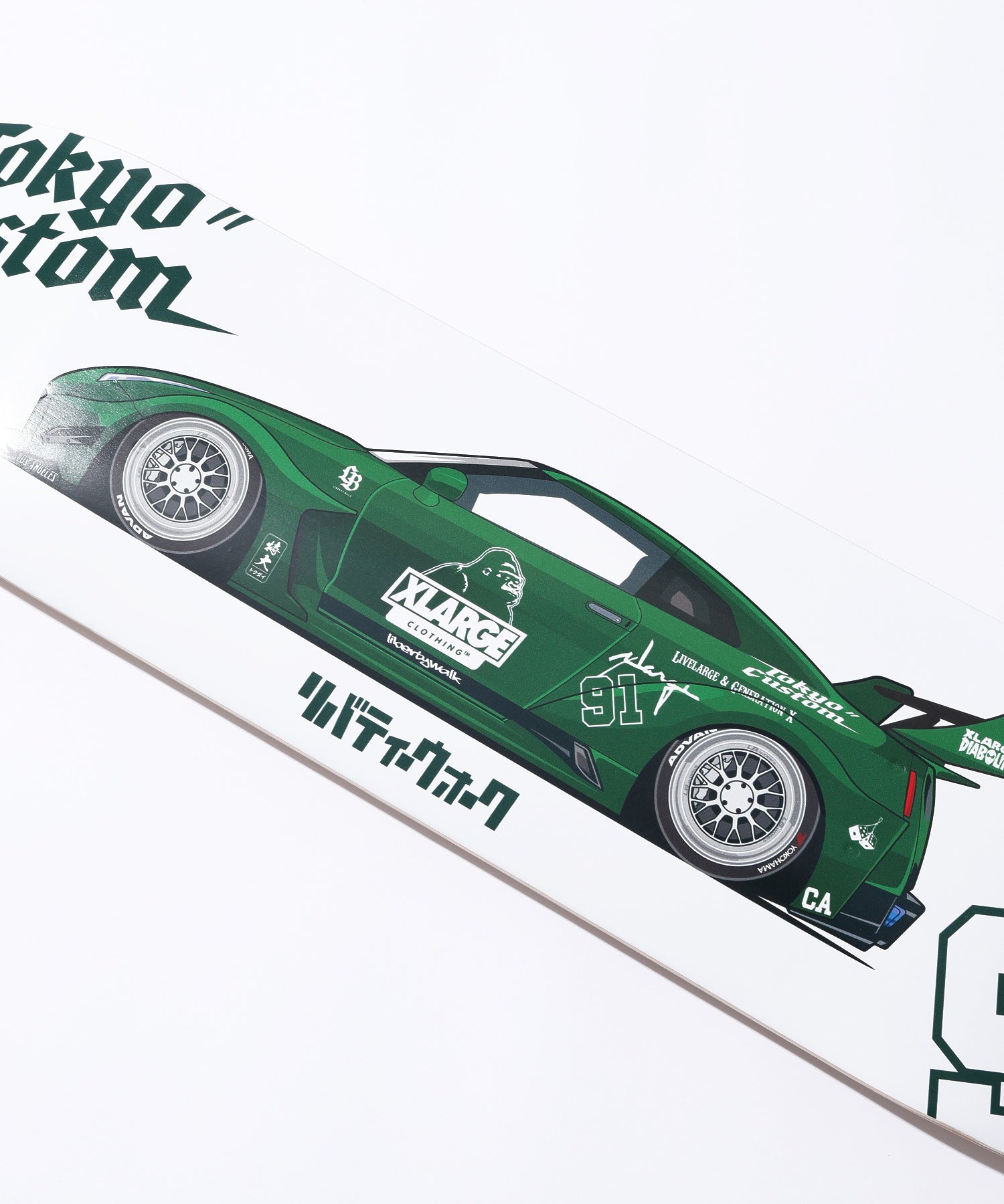 XLARGE×LIBERTY WALK SKATE DECK