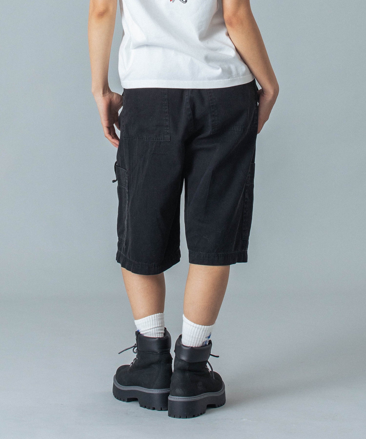 FADED FACE EASY HALF PANTS