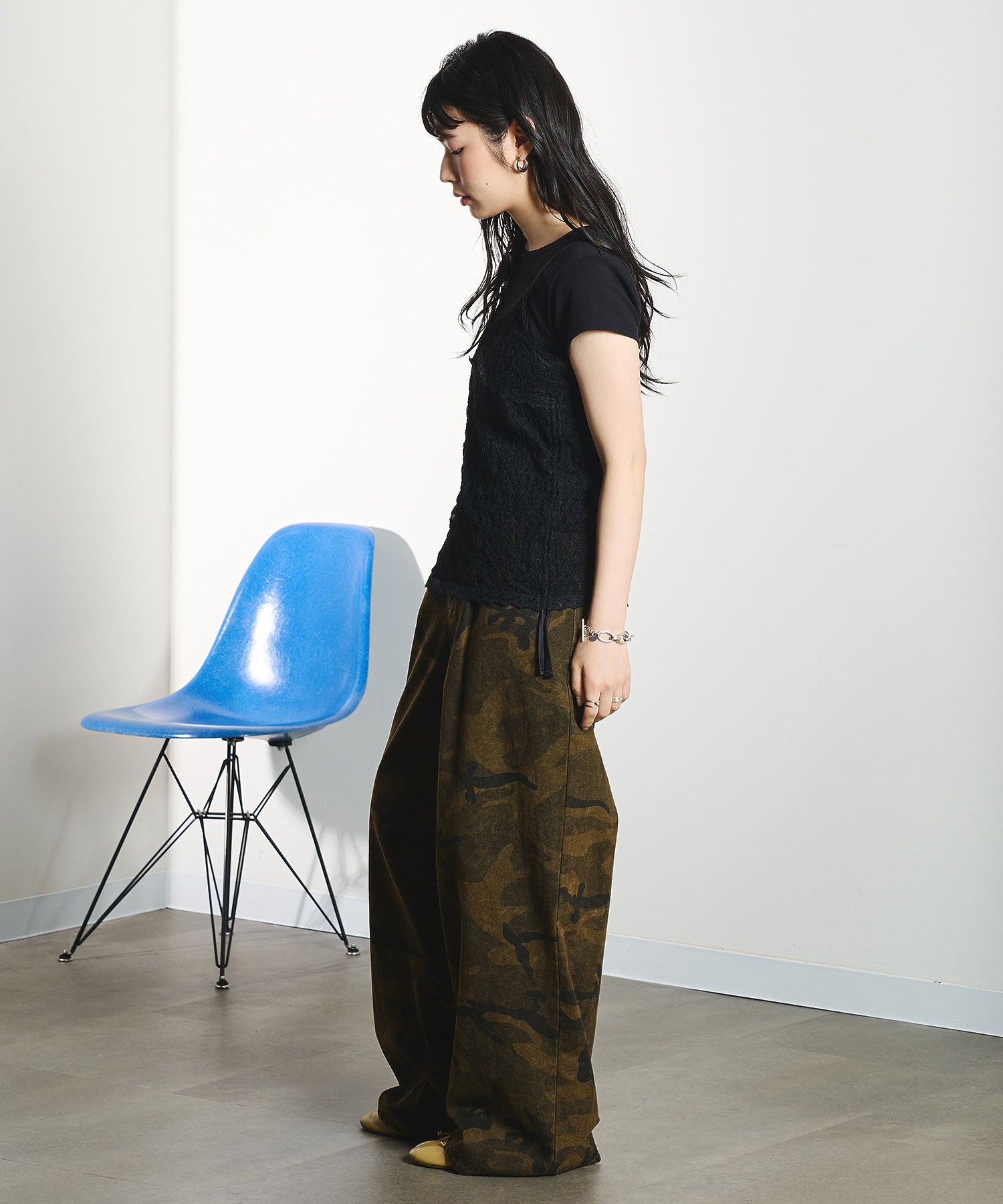 model:163cm 着用サイズ:ONE SIZE