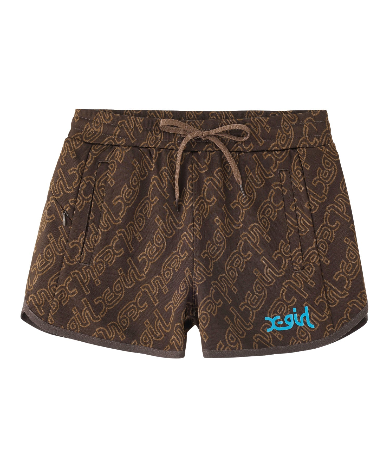 JACQUARD TRACK SHORTS