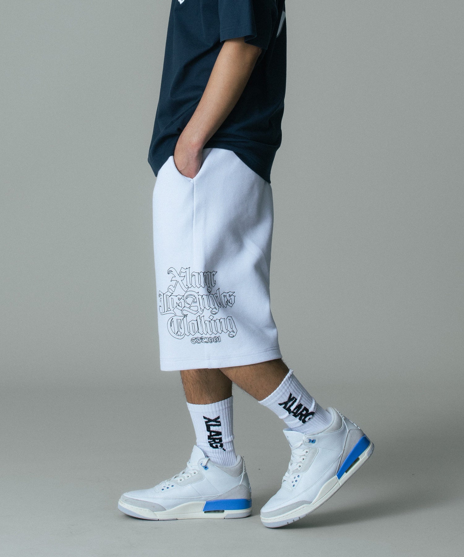 OLD ENGLISH WAFFLE SHORT PANTS