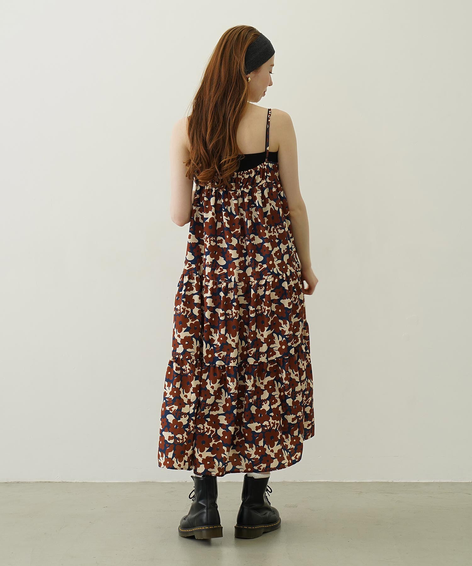 FLORAL ALL OVER PATTERN DRESS