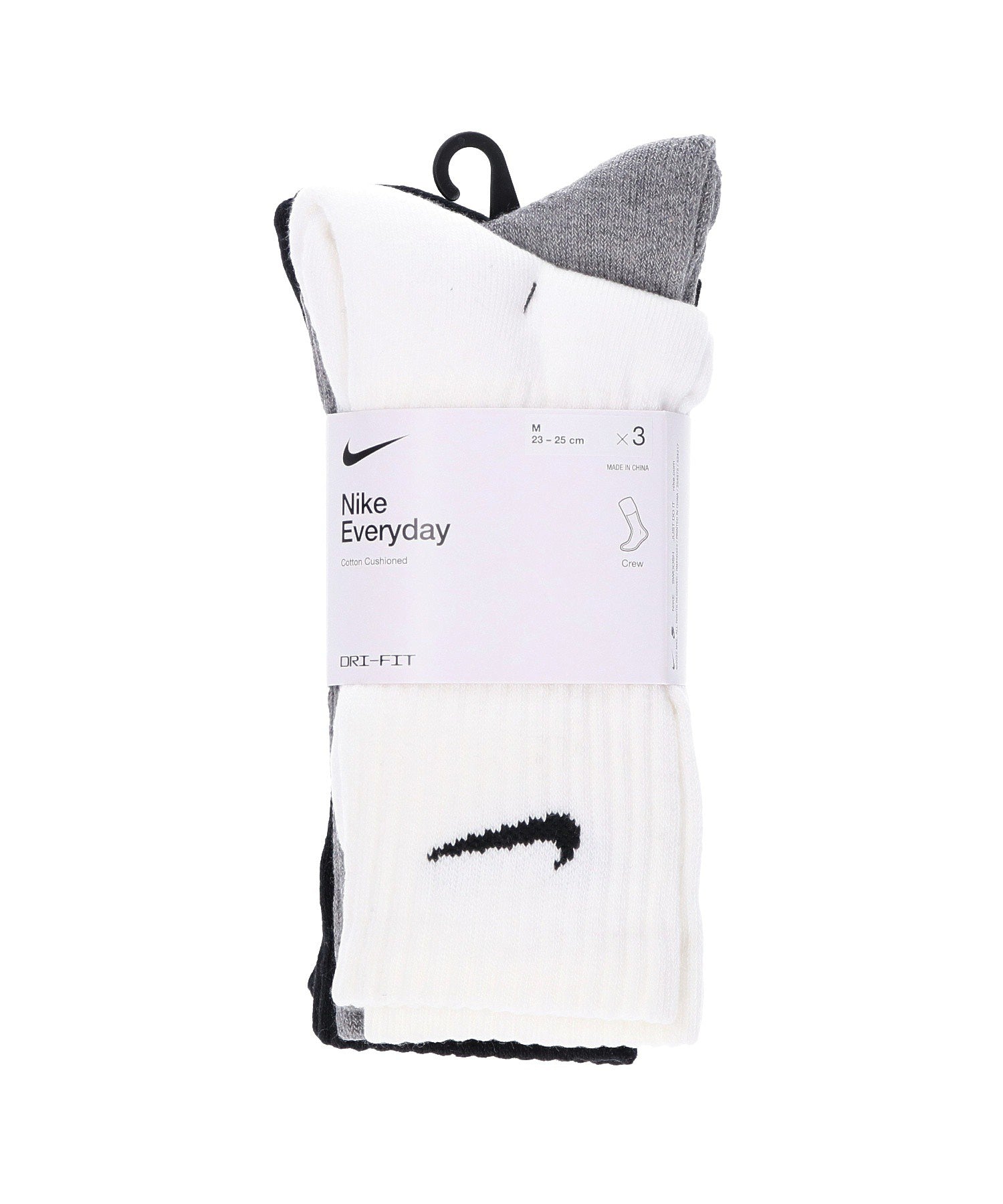 NIKE/ナイキ/3P EVERYDAY CUSHION CREW SOCKS/SX7664