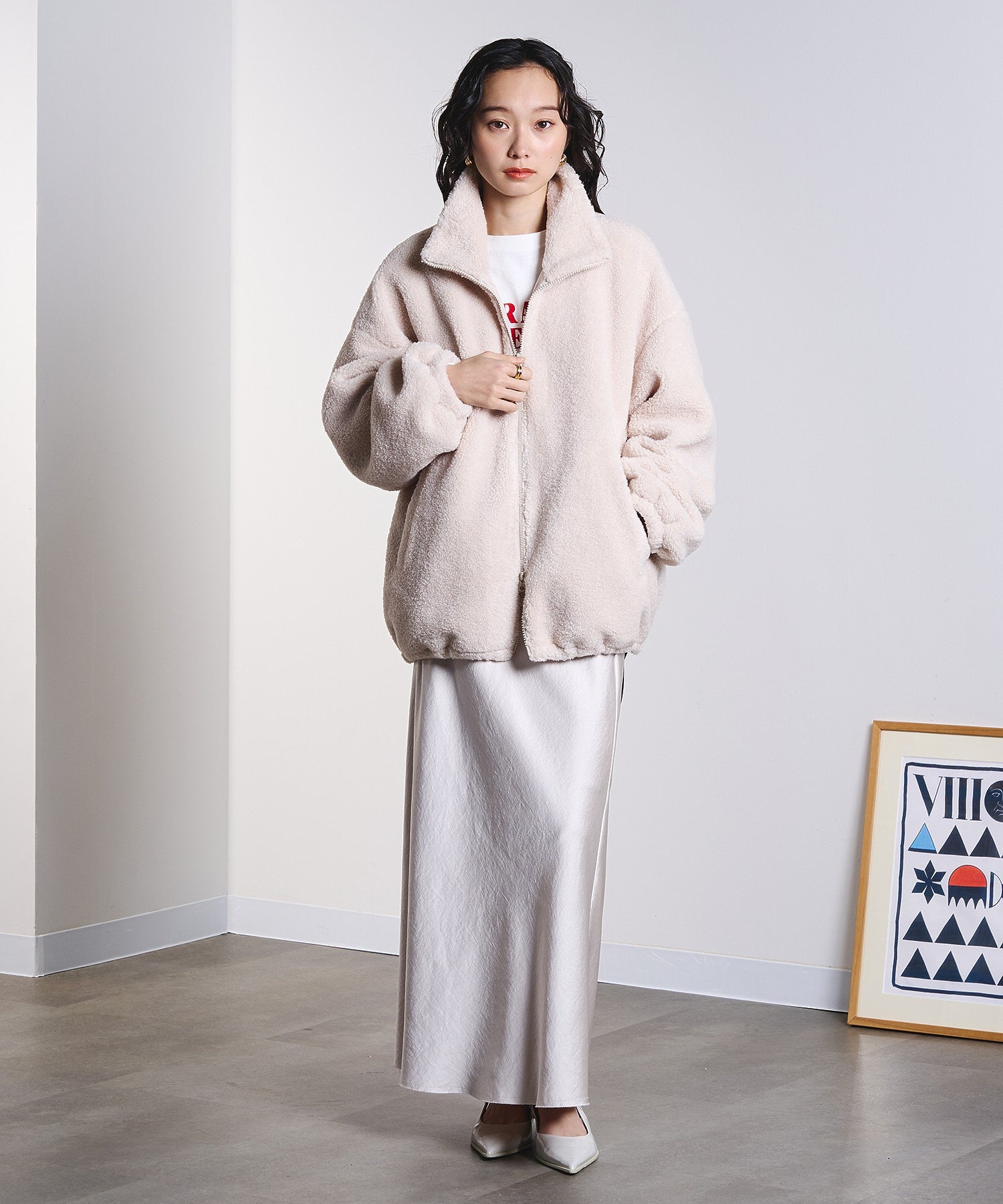 model:161cm 着用サイズ:ONE SIZE