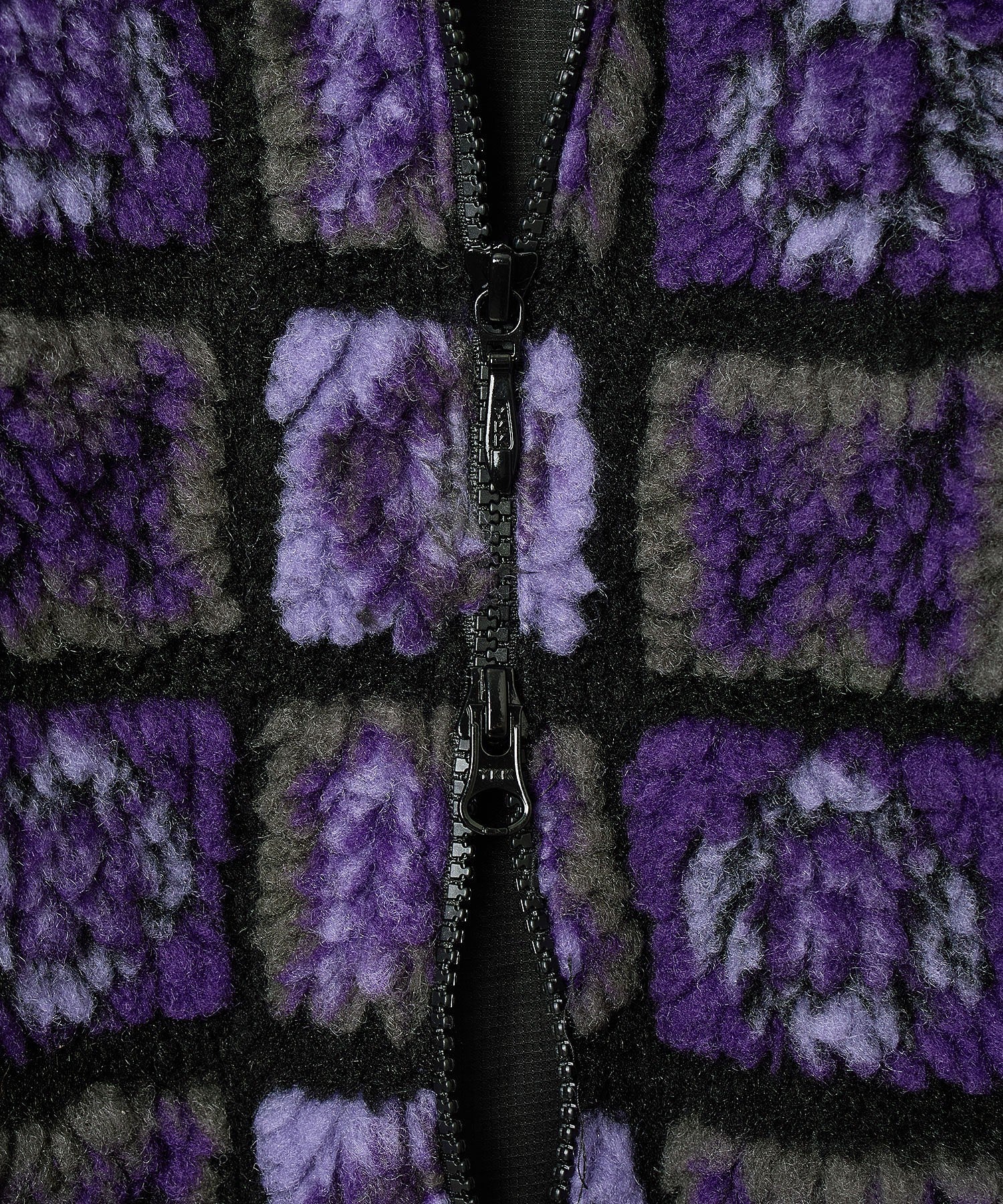 NEEDLES/FUR JACKET - PAPILLON PLAID PILE