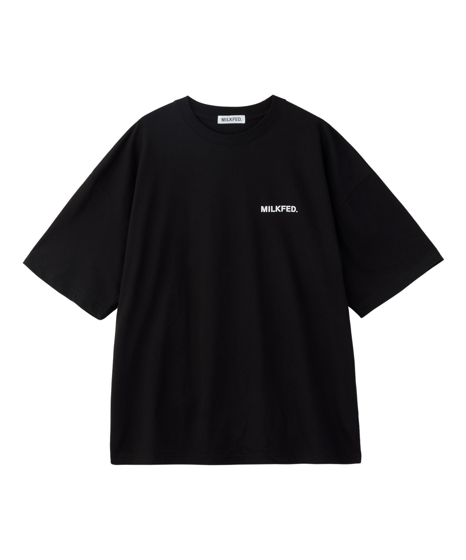 STENCIL LOGO AND BAR WIDE S/S TEE