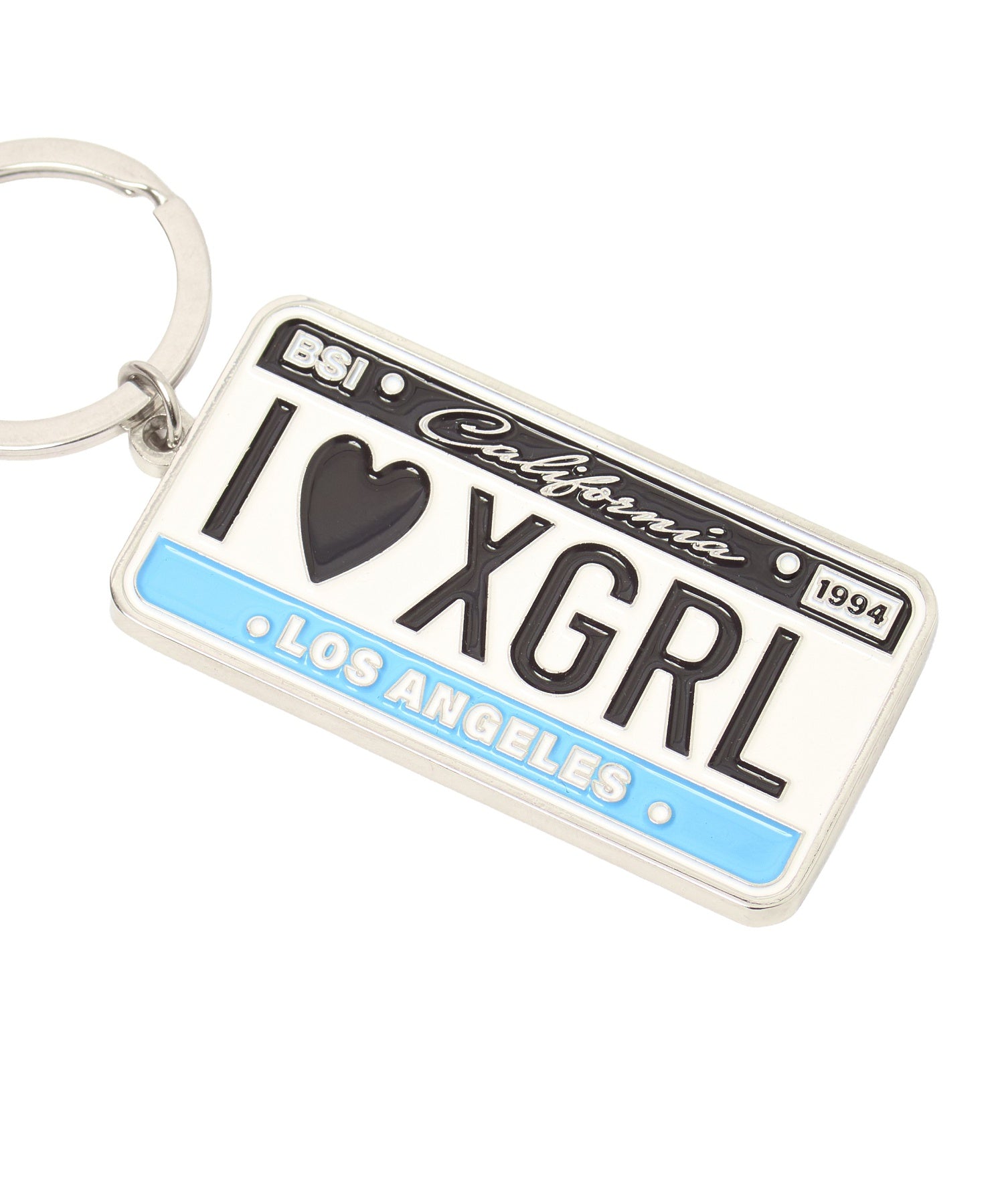 PLATE LOGO KEY CHARM