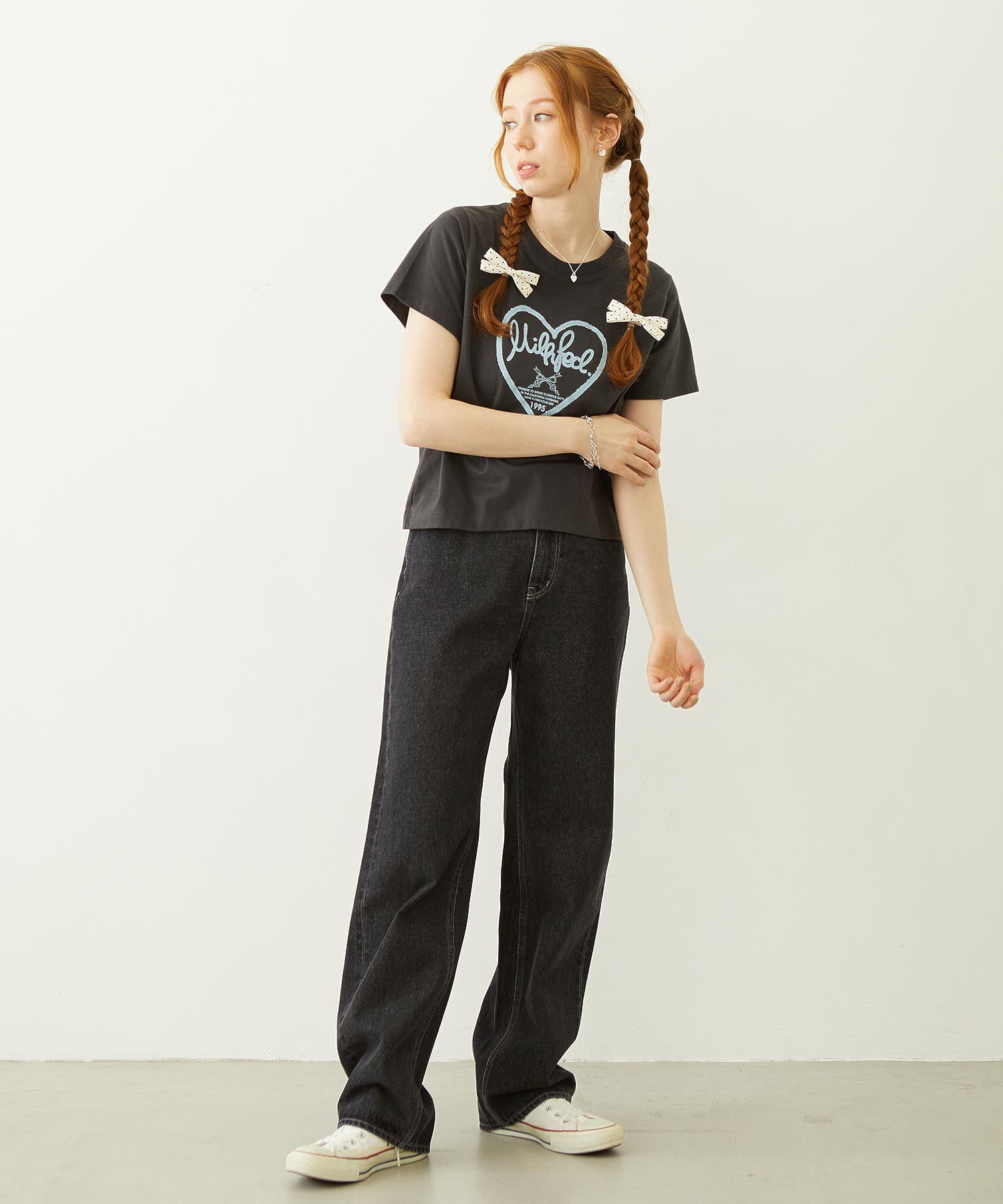 HANDWRITTEN HEART COMPACT S/S TEE