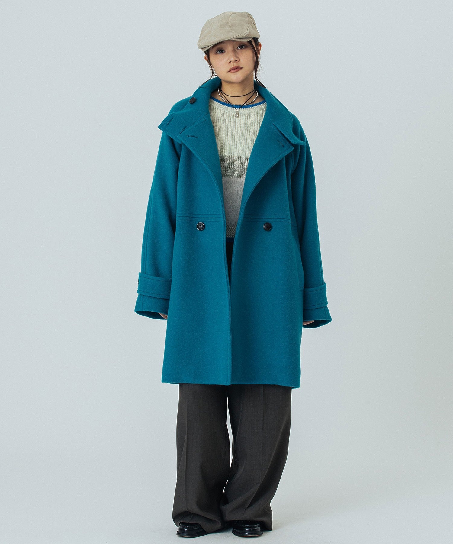 model:160cm 着用サイズ:M