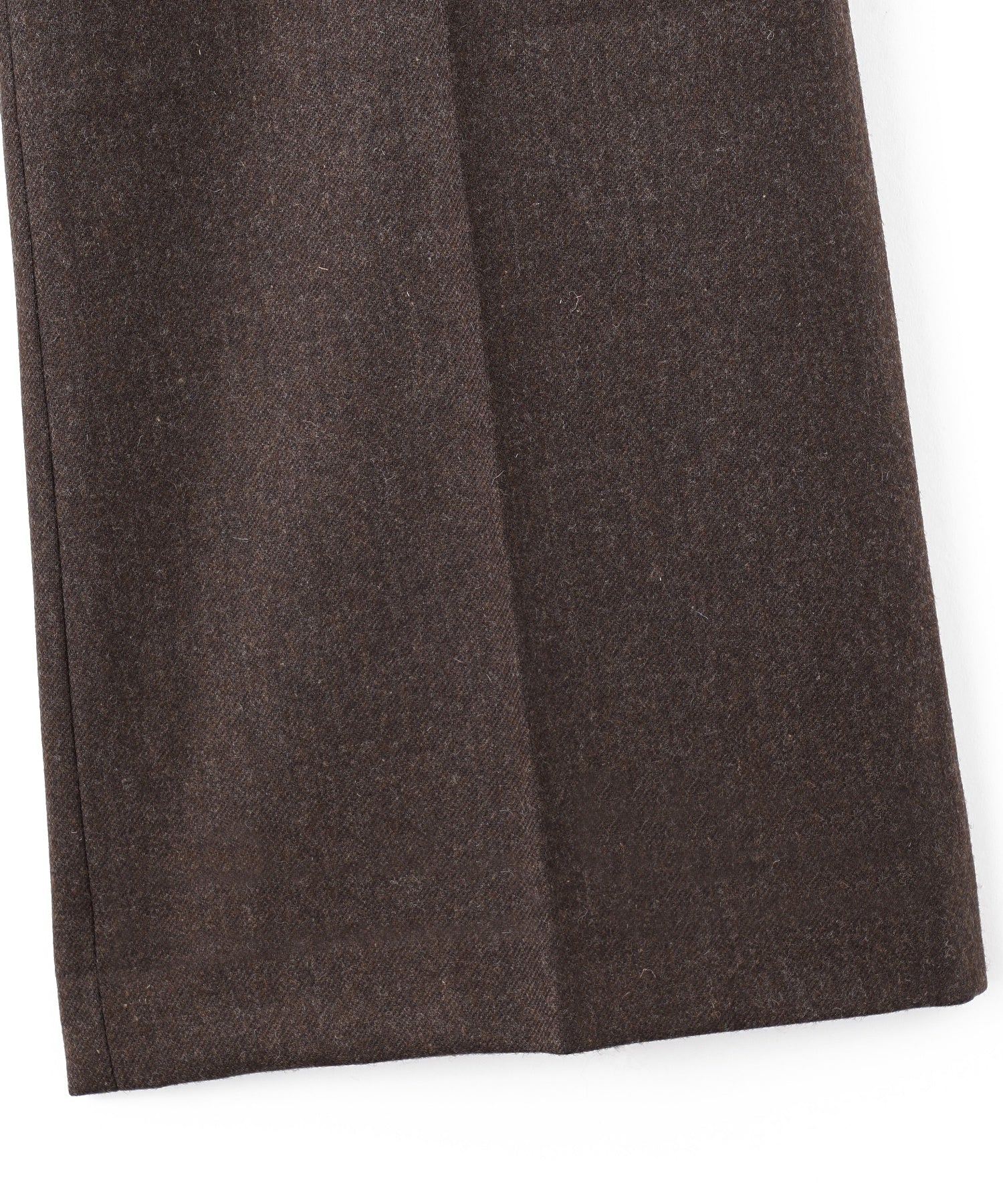 Calif Brown Racer WALK IN PARIS/ウォーキンパリス/BROWN wool suit pants 24FW BROWN PANTS – calif ...
