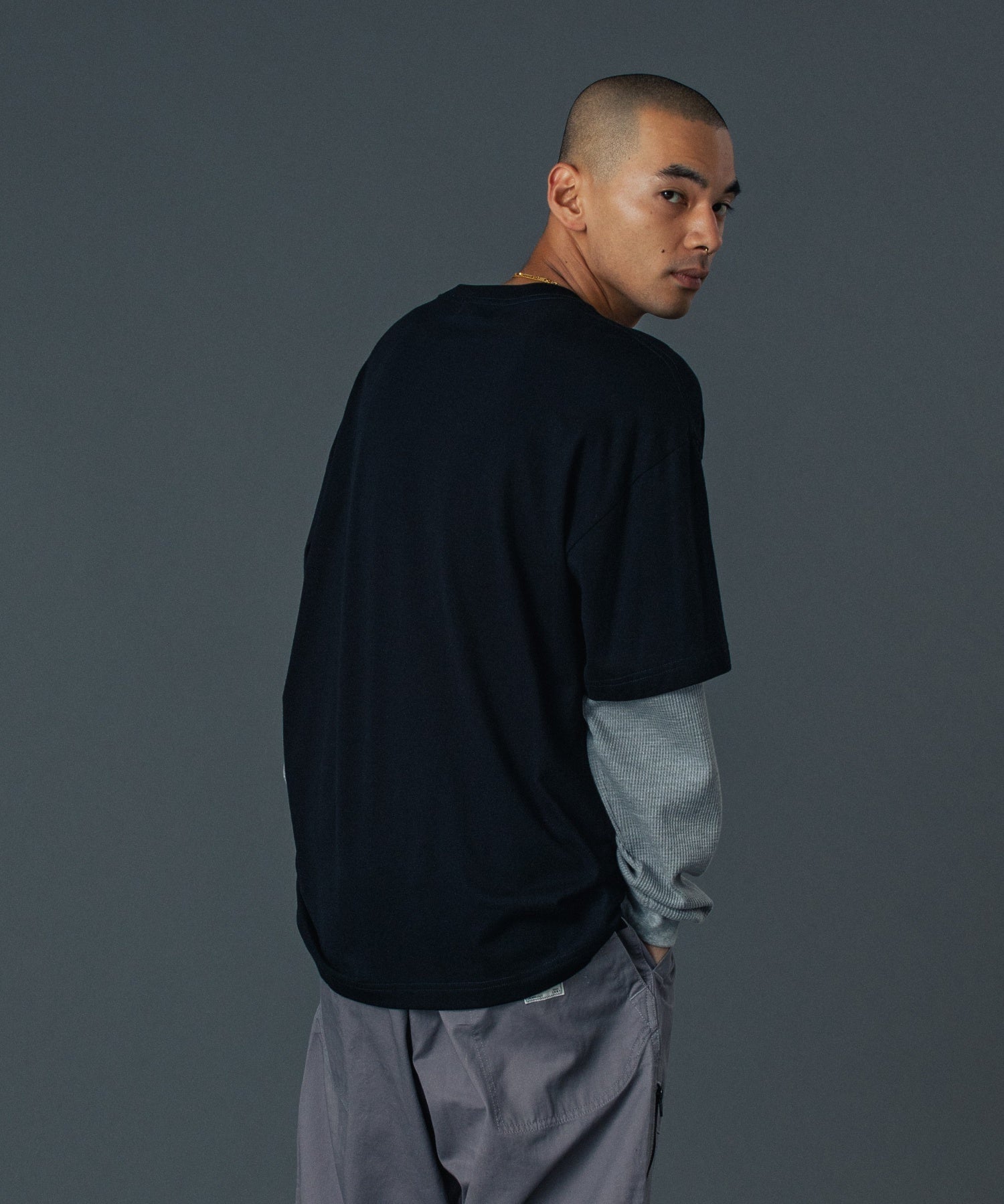 LAYERED L/S TEE
