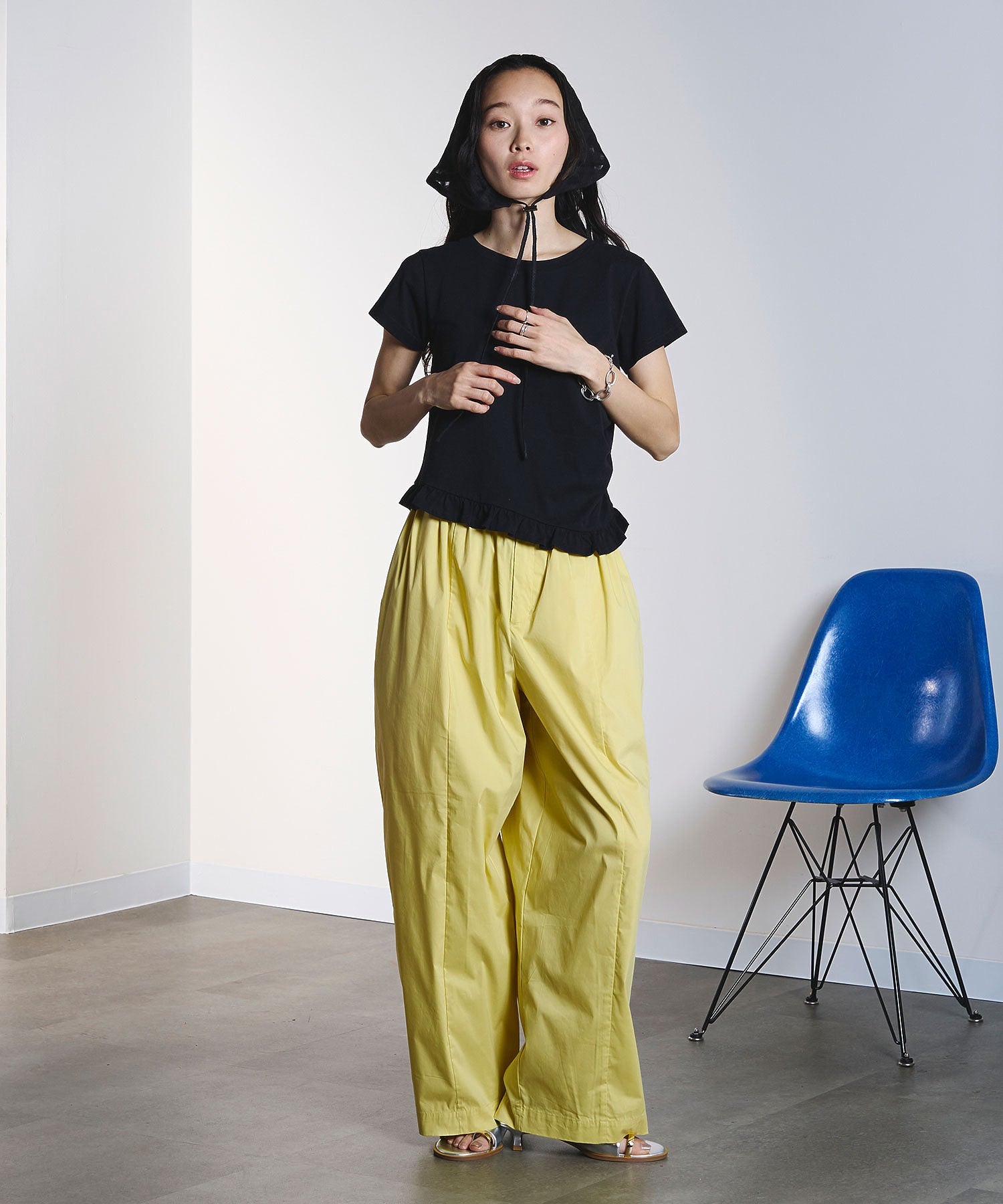 model:161cm 着用サイズ:ONE SIZE