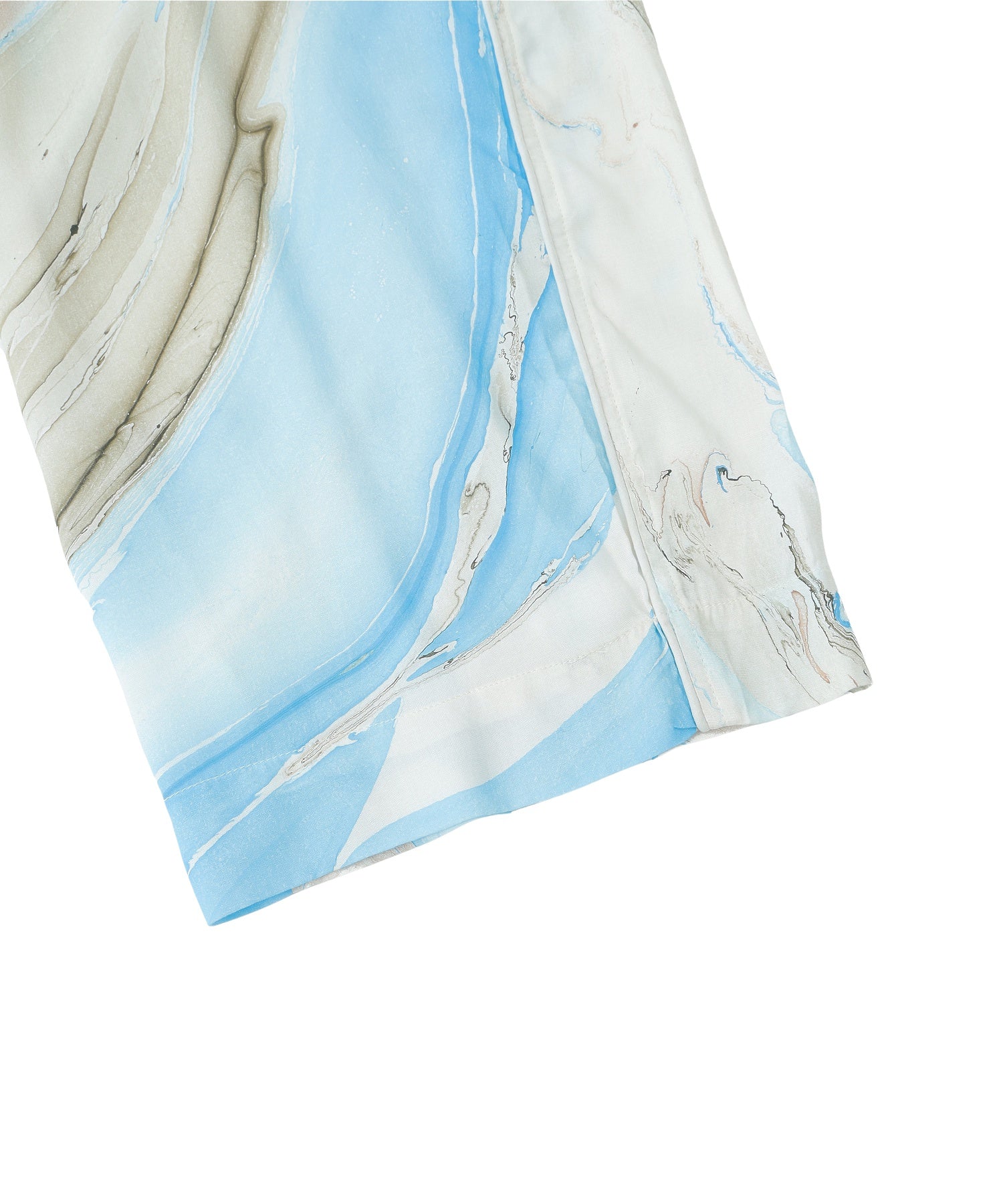 MARBLE PRINT EASY PANTS