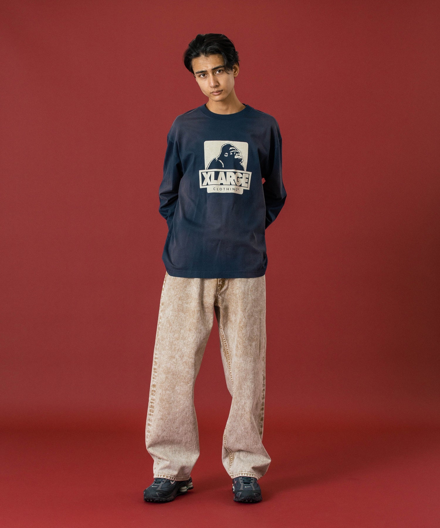 OVERDYED DENIM PANTS