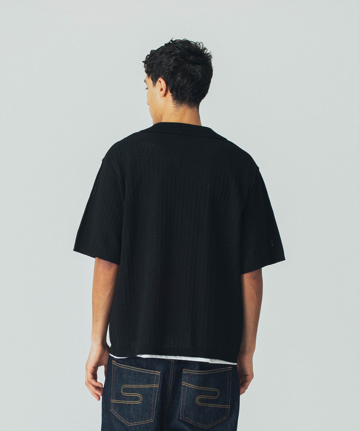 S/S KNIT SHIRT