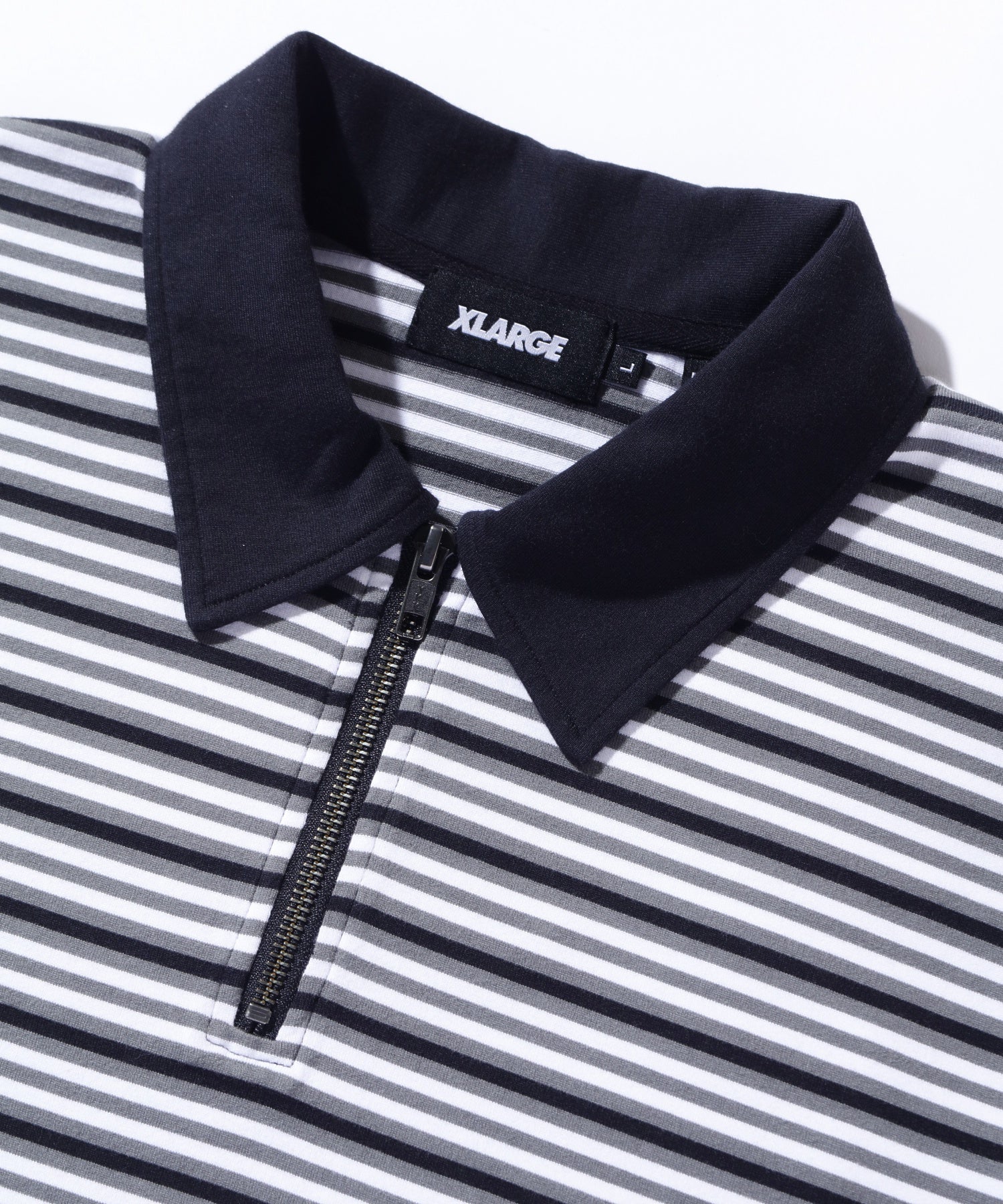 HALF ZIP KNIT SHIRT