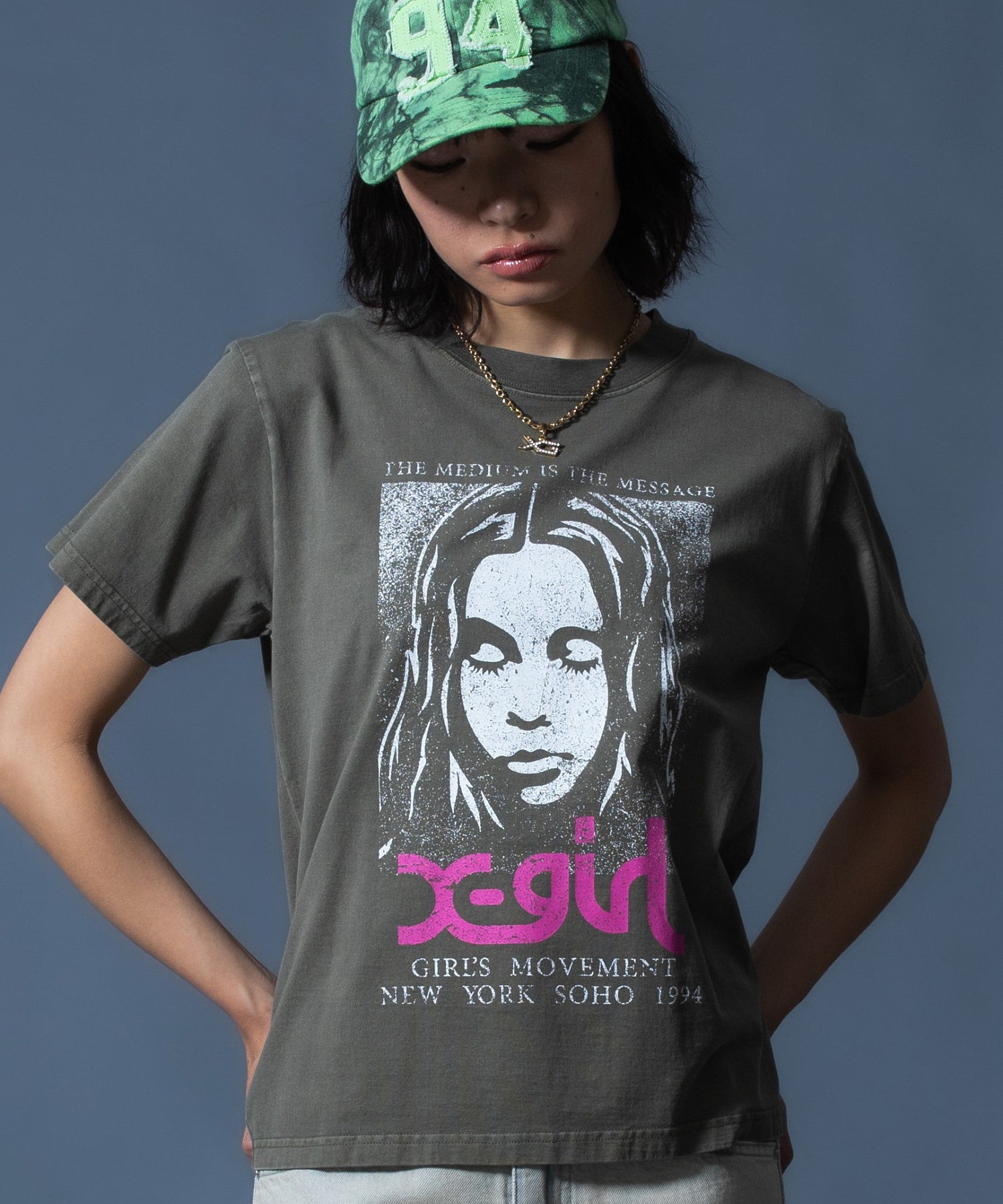 FADED FACE S/S TEE