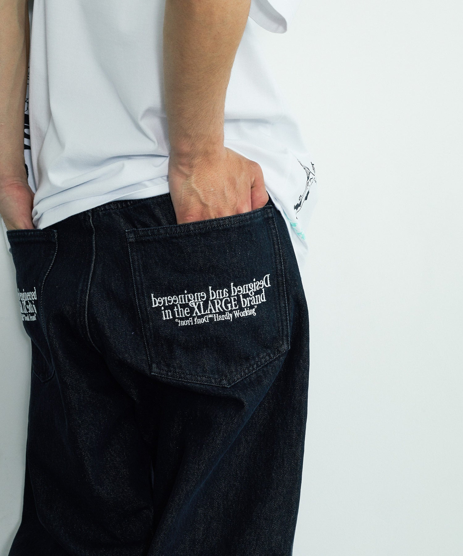 BALLOON DENIM PANTS