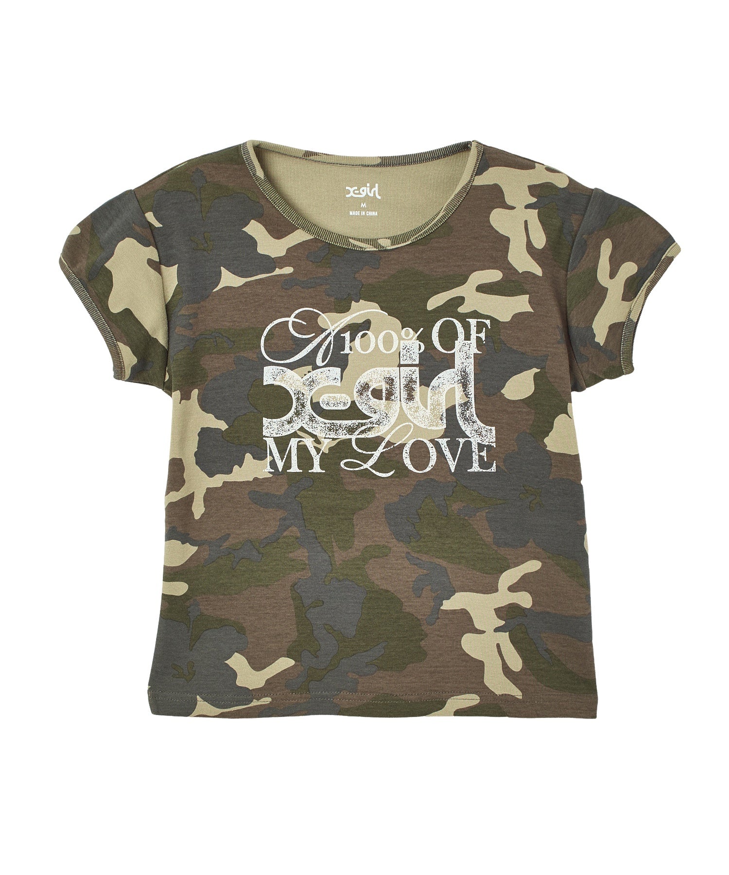 GRUNGE FONT MIX LOGO S/S BABY TEE