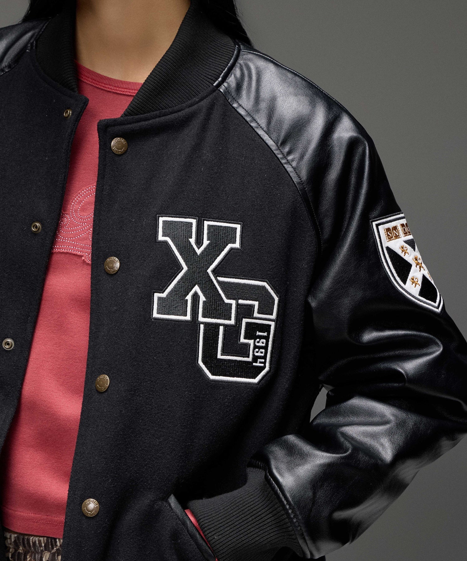FACE PATCH STADIUM JACKET
